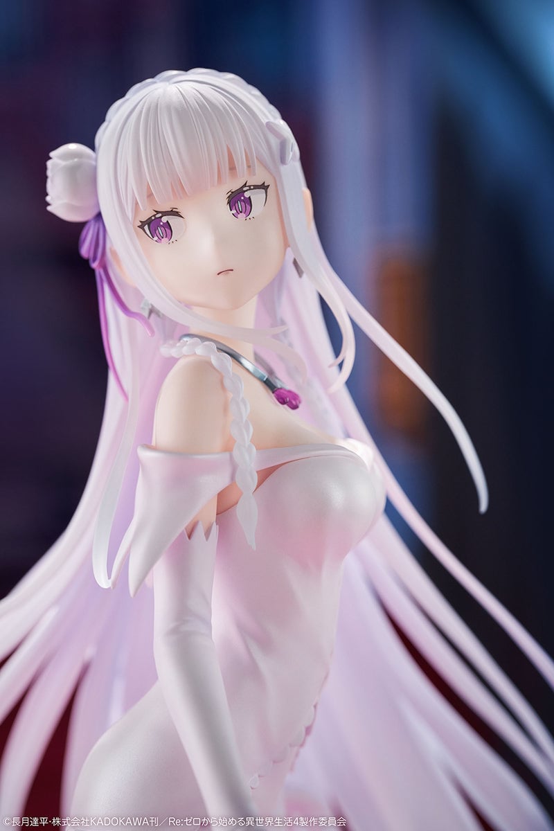 RE:Zero Starting Life in Another World Emilia (Wedding Dress Ver.) 1/7 Scale Figure Gallery Image 13