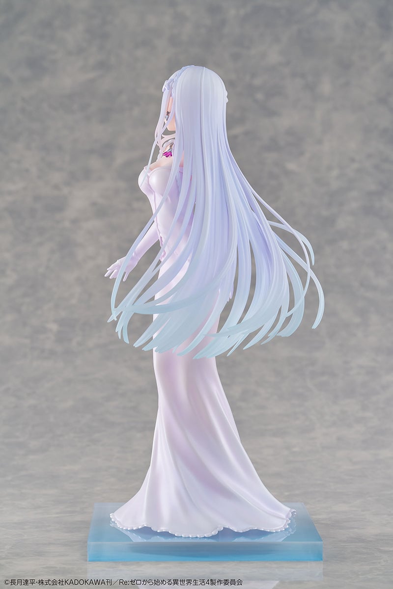 RE:Zero Starting Life in Another World Emilia (Wedding Dress Ver.) 1/7 Scale Figure Gallery Image 4