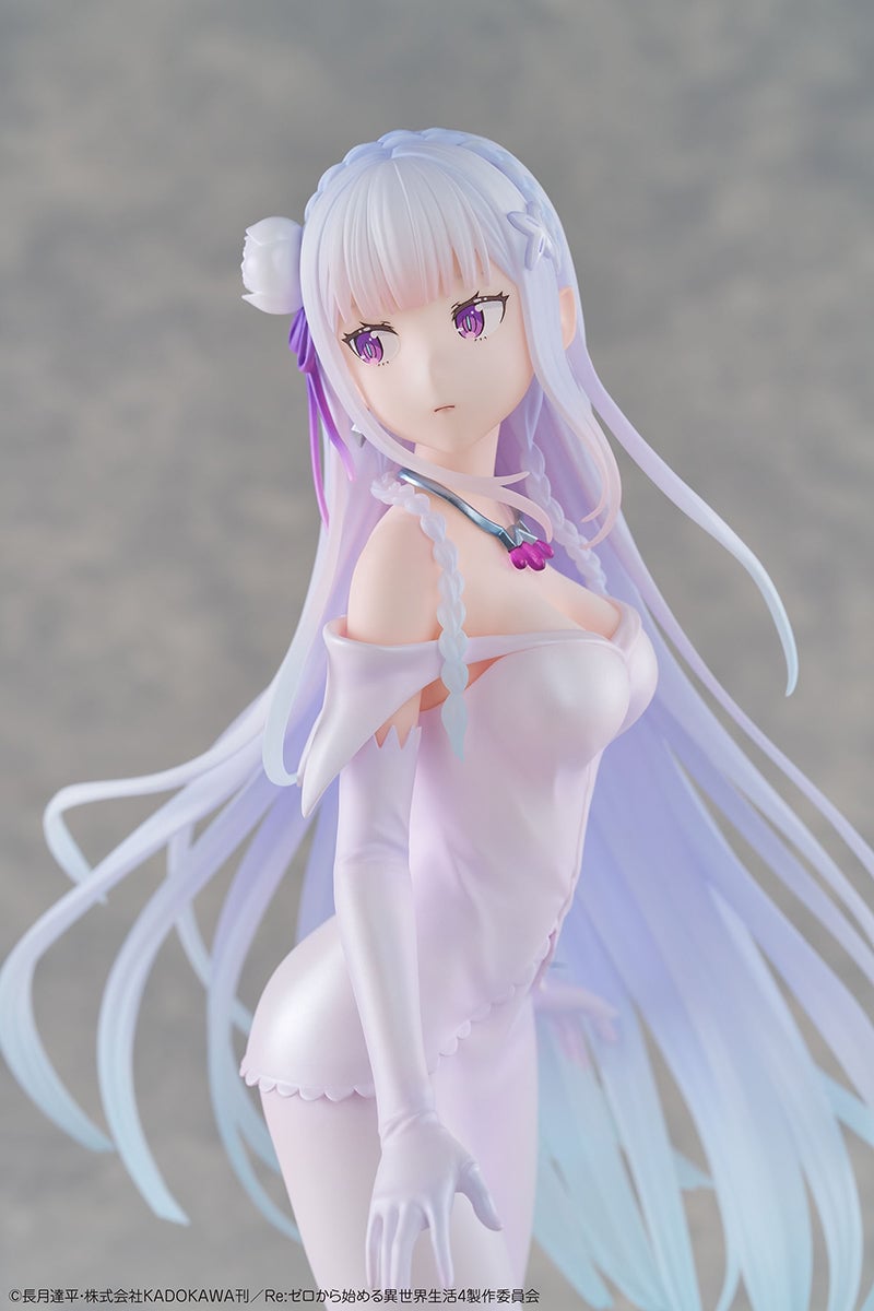 RE:Zero Starting Life in Another World Emilia (Wedding Dress Ver.) 1/7 Scale Figure Gallery Image 8