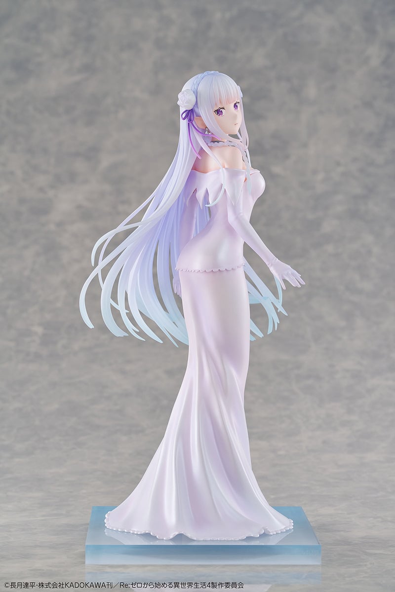 RE:Zero Starting Life in Another World Emilia (Wedding Dress Ver.) 1/7 Scale Figure Gallery Image 3