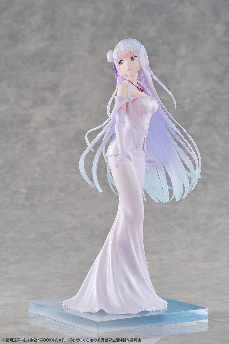 RE:Zero Starting Life in Another World Emilia (Wedding Dress Ver.) 1/7 Scale Figure Gallery Image 5