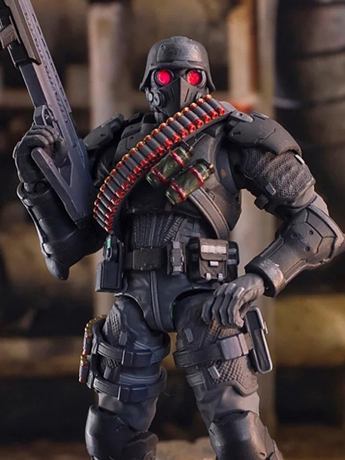 Highway to Chaos HH03 Hellhound Assault Trooper 1/18 Scale Action