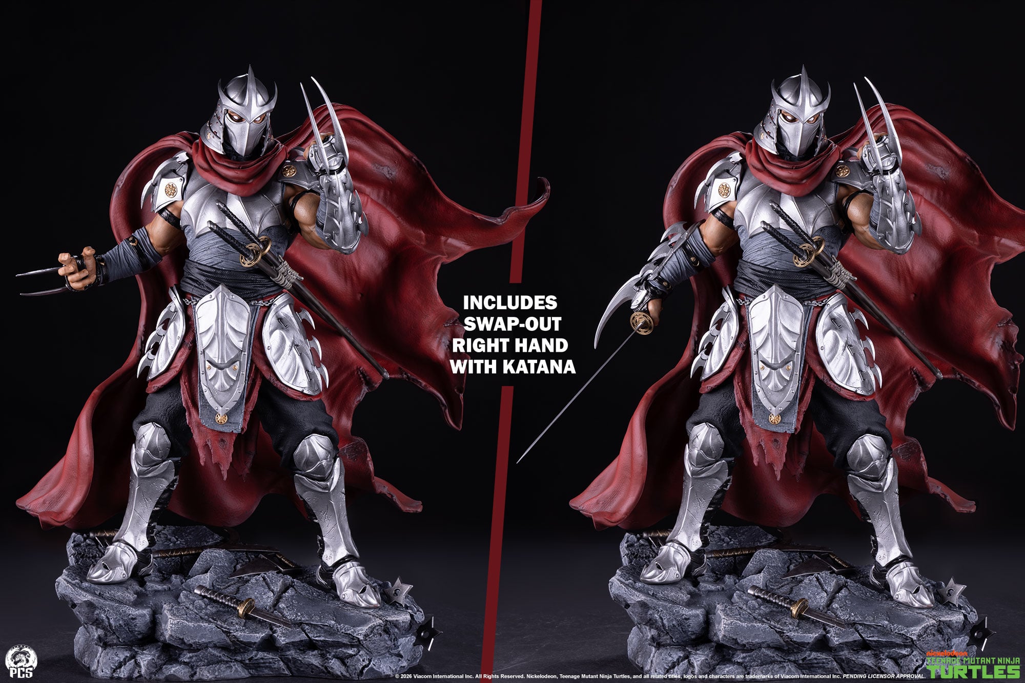 Teenage Mutant Ninja Turtles Legends Shredder (Comic Variant) 1/3 Scale Limited Edition Statue Gallery Image 25