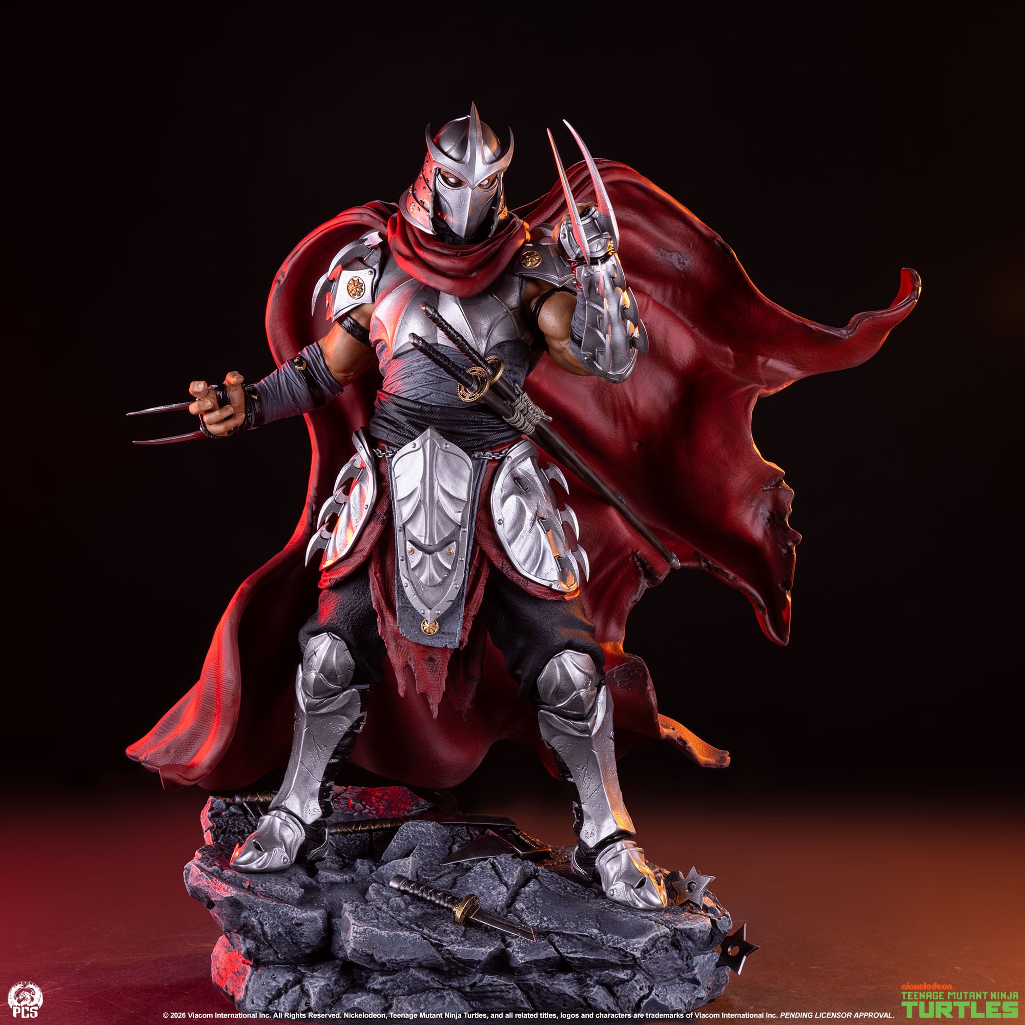 Teenage Mutant Ninja Turtles Legends Shredder (Comic Variant) 1/3 Scale Limited Edition Statue Gallery Image 5