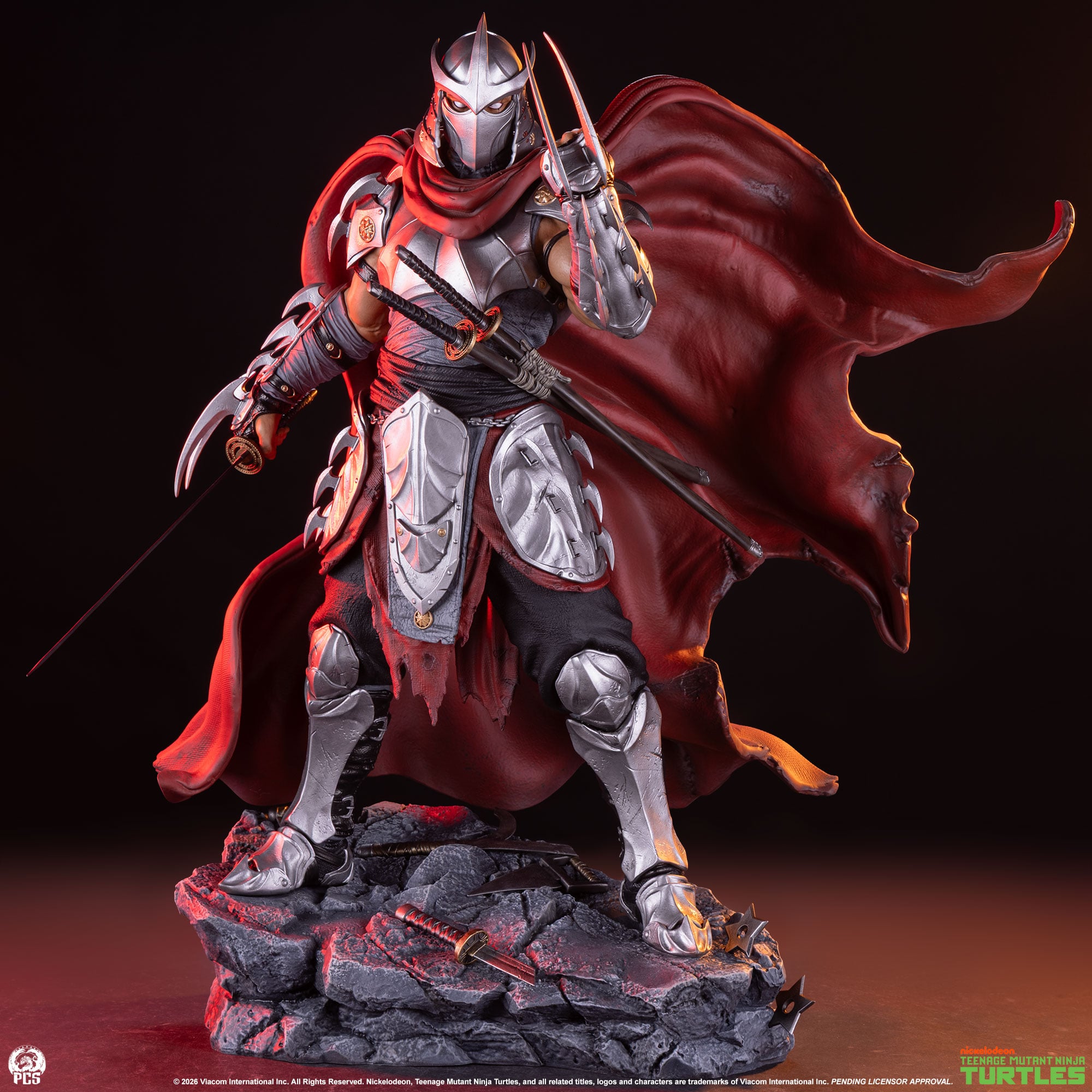 Teenage Mutant Ninja Turtles Legends Shredder (Comic Variant) 1/3 Scale Limited Edition Statue Gallery Image 4