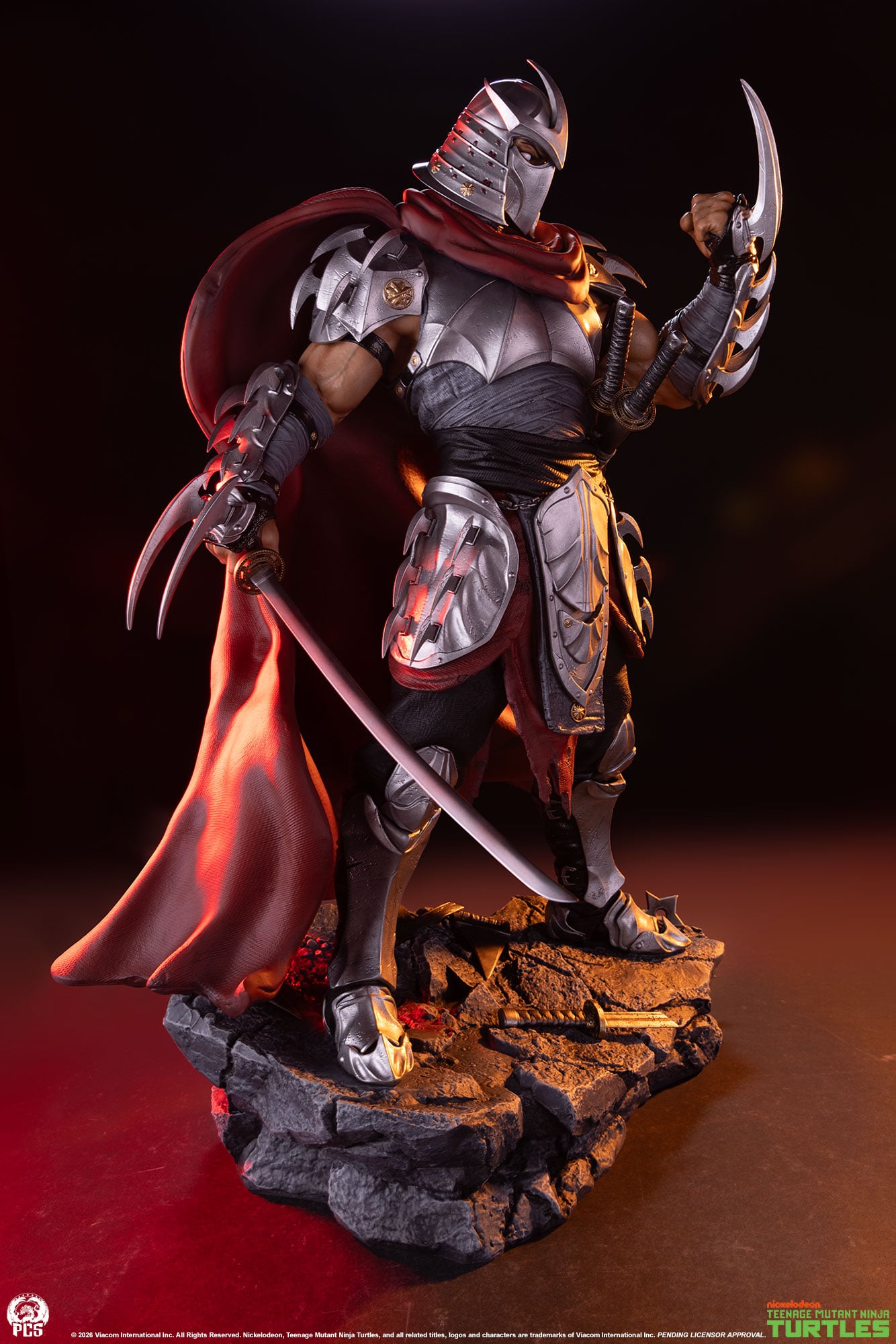Teenage Mutant Ninja Turtles Legends Shredder (Comic Variant) 1/3 Scale Limited Edition Statue Gallery Image 21