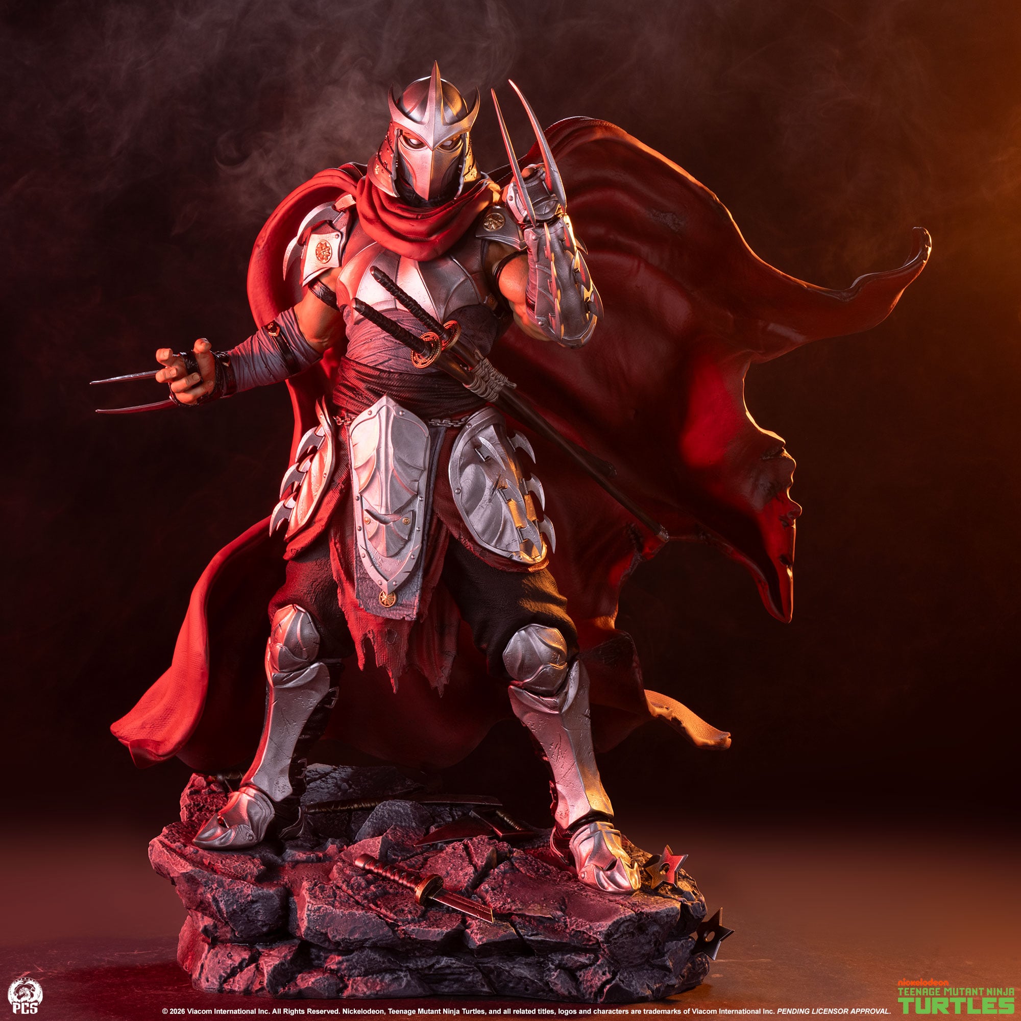 Teenage Mutant Ninja Turtles Legends Shredder (Comic Variant) 1/3 Scale Limited Edition Statue Gallery Image 3