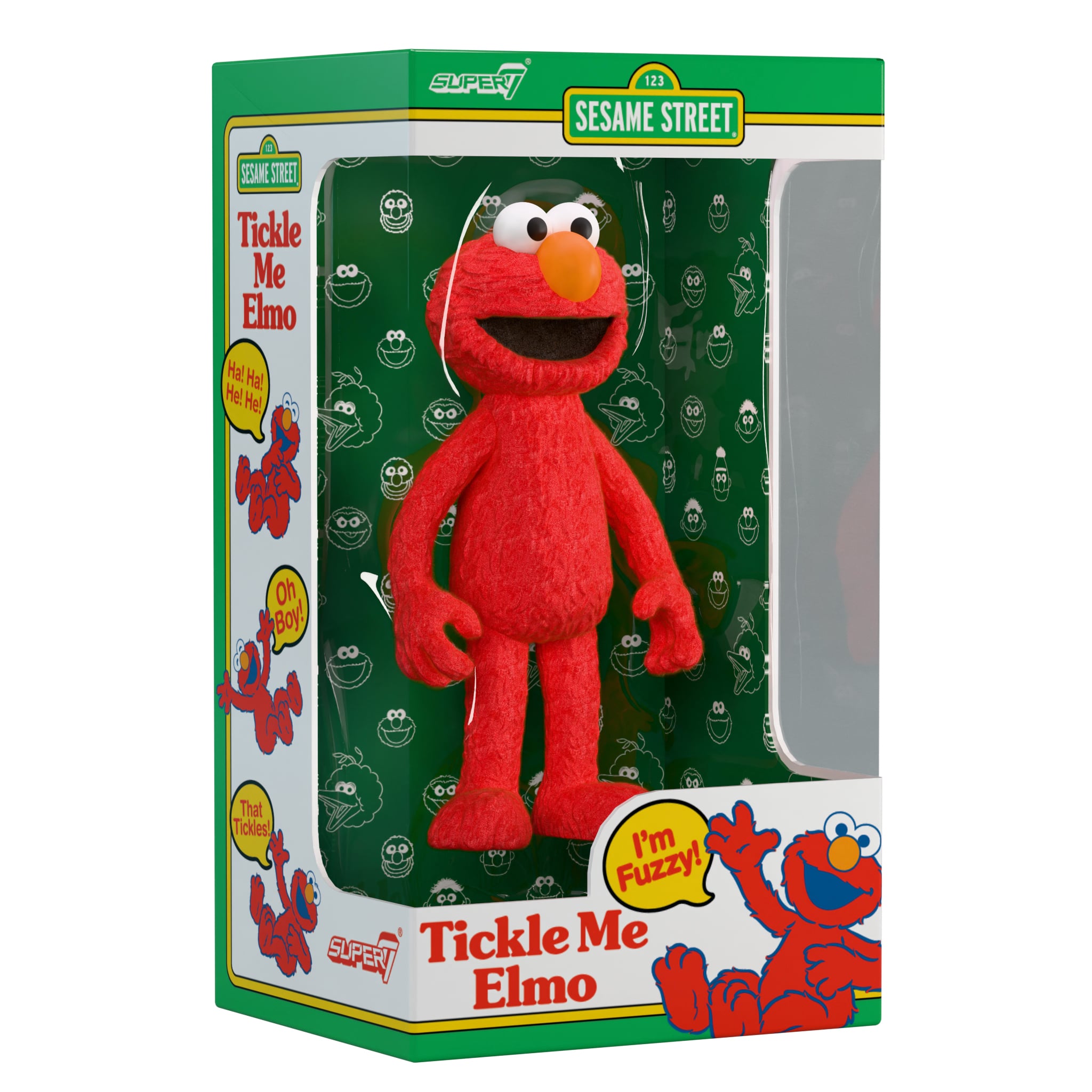 Sesame Street ReAction Elmo (Tickle Me Elmo) SDCC 2026 Exclusive Limited Edition Action Figure Gallery Image 7