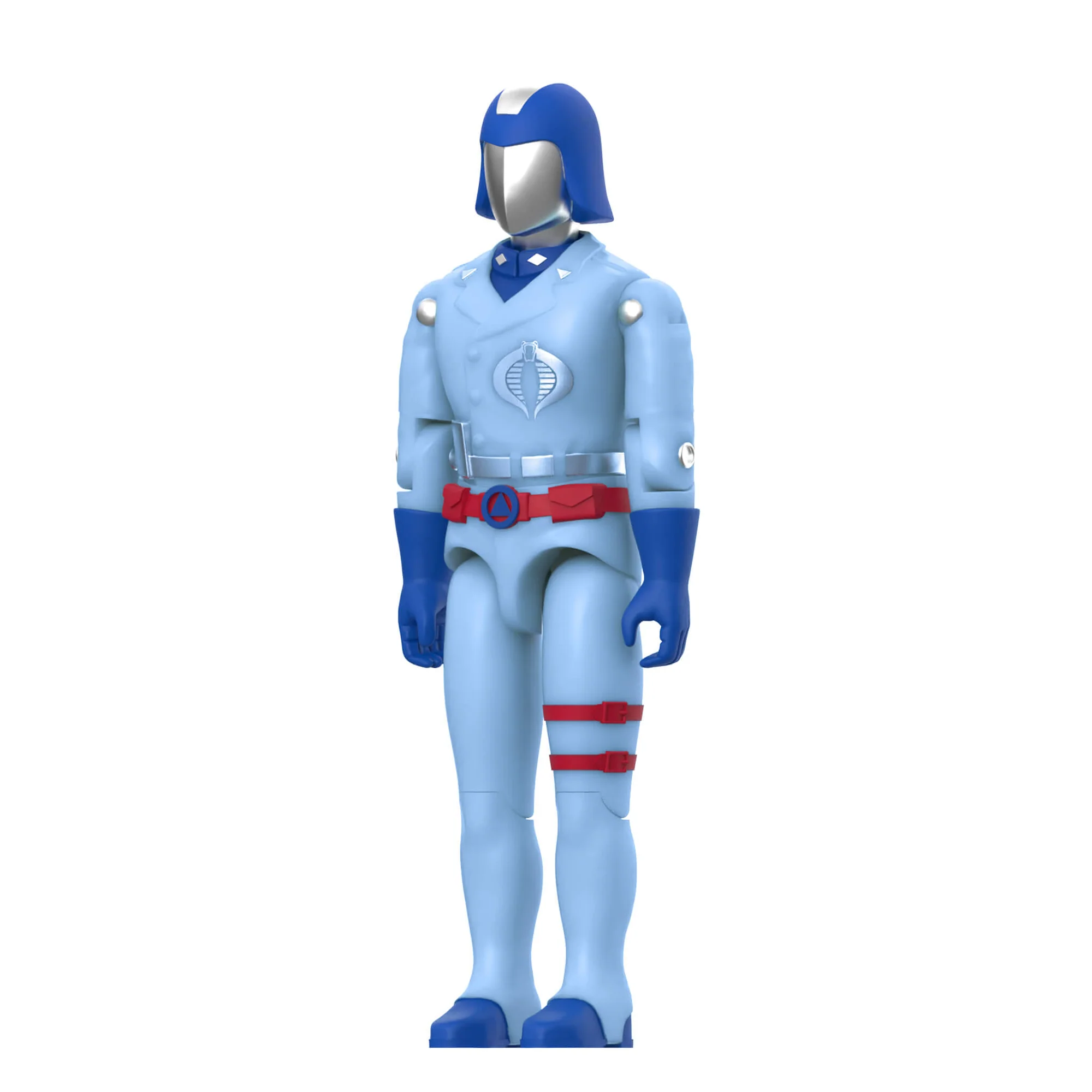 G.I. Joe ReAction+ Cobra Commander, Serpentor, and a B.A.T. (Glow Patrol - Blue) SDCC 2026 Exclusive 3-Pack Action Figure Set Gallery Image 15