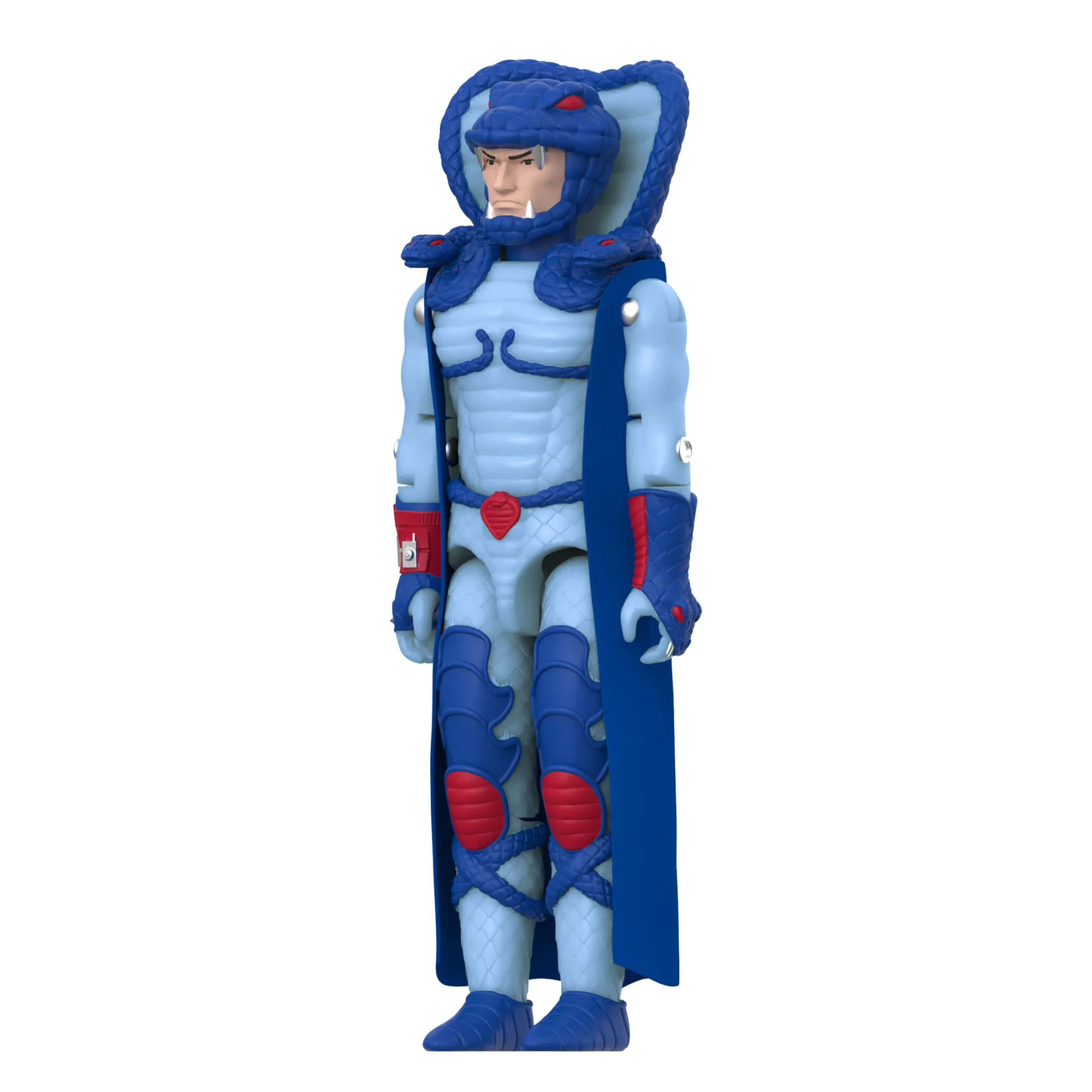 G.I. Joe ReAction+ Cobra Commander, Serpentor, and a B.A.T. (Glow Patrol - Blue) SDCC 2026 Exclusive 3-Pack Action Figure Set Gallery Image 5