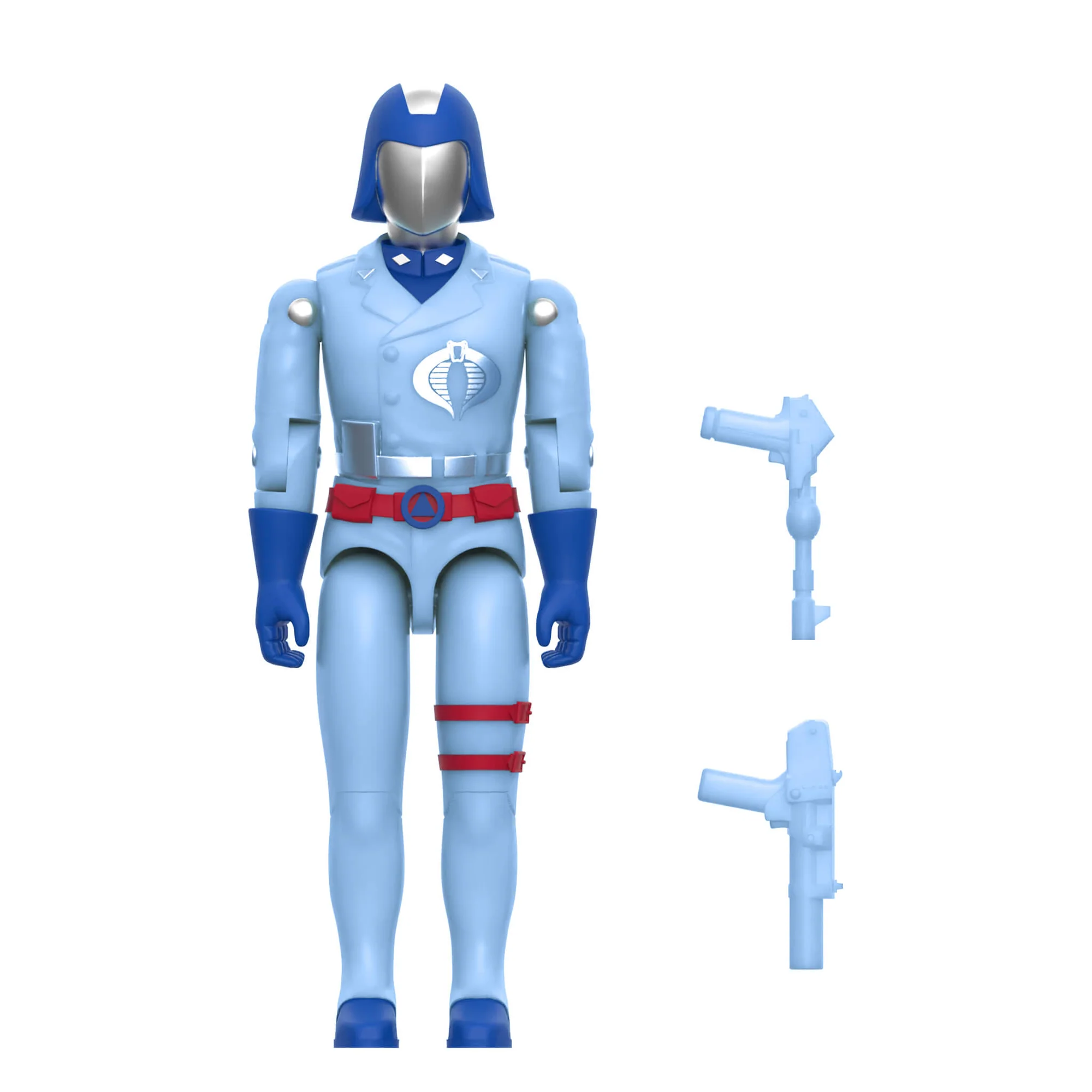 G.I. Joe ReAction+ Cobra Commander, Serpentor, and a B.A.T. (Glow Patrol - Blue) SDCC 2026 Exclusive 3-Pack Action Figure Set Gallery Image 14