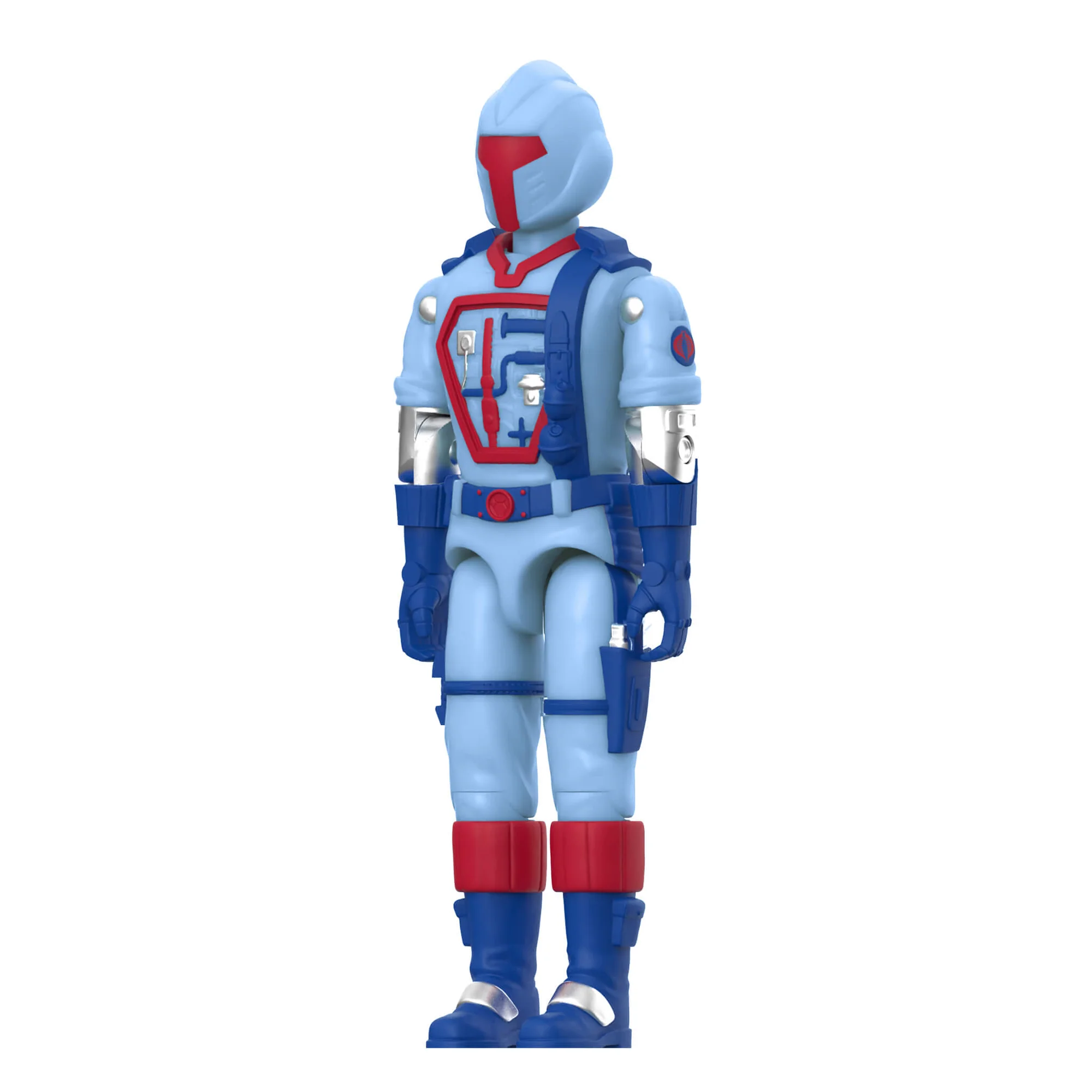 G.I. Joe ReAction+ Cobra Commander, Serpentor, and a B.A.T. (Glow Patrol - Blue) SDCC 2026 Exclusive 3-Pack Action Figure Set Gallery Image 10