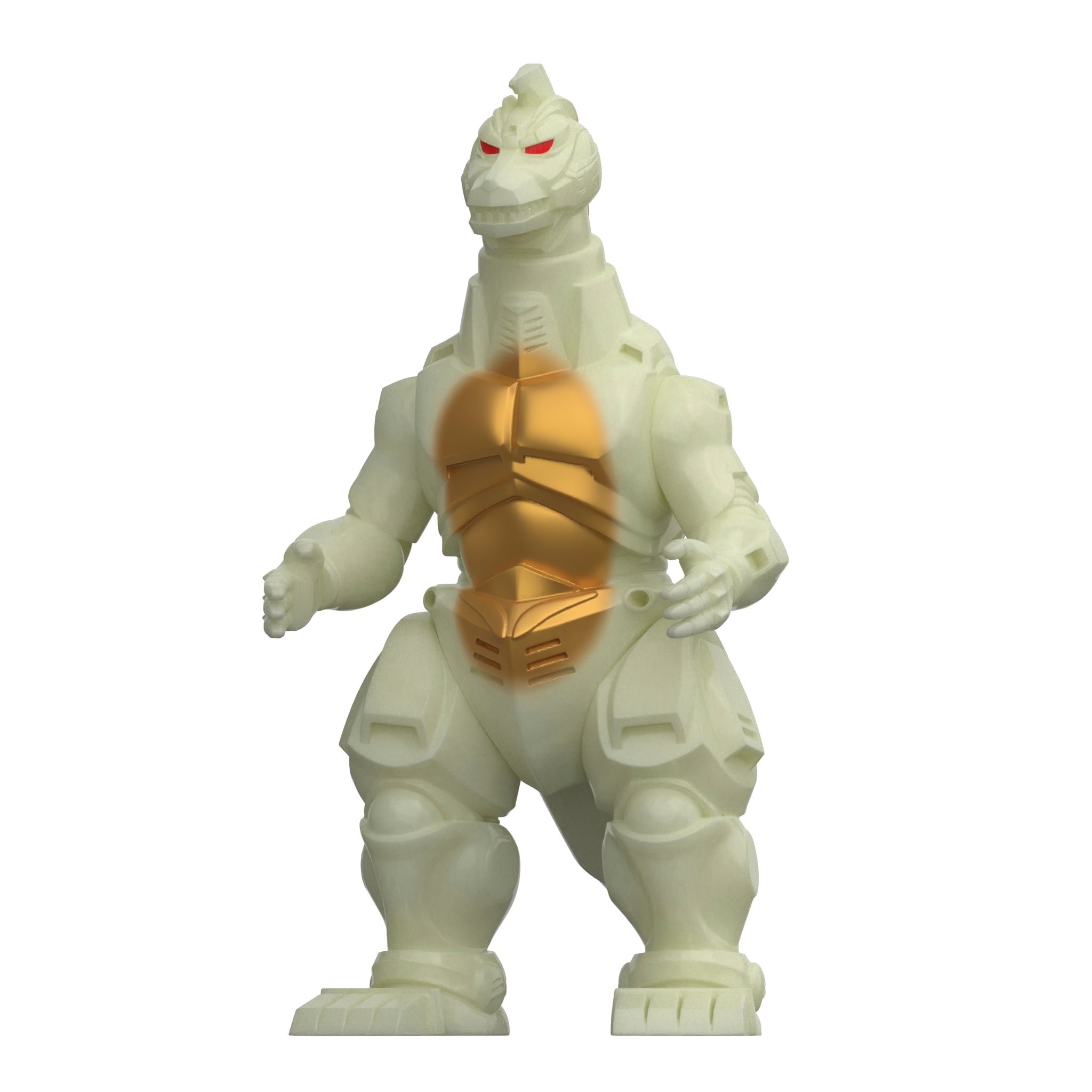 Toho ReAction MechaGodzilla '93 (Glow-In-The-Dark) SDCC 2026 Exclusive Action Figure Gallery Image 3