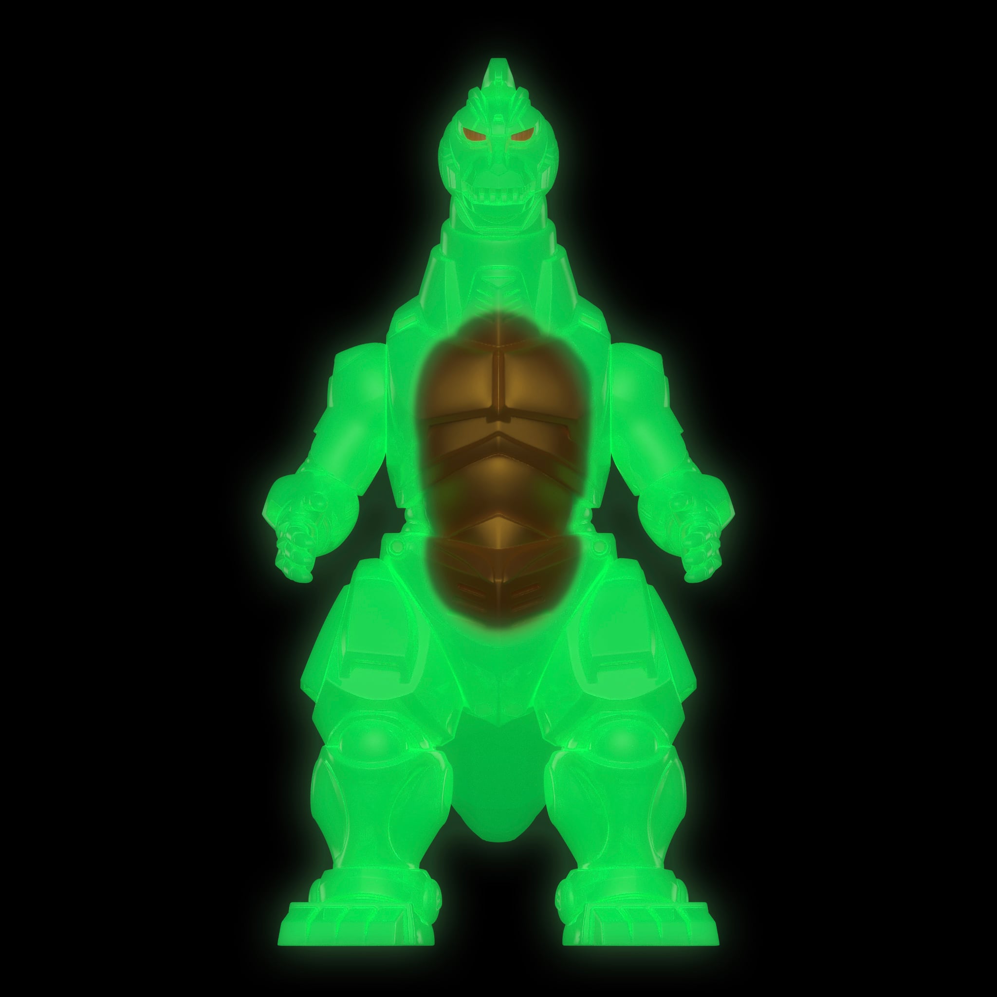 Toho ReAction MechaGodzilla '93 (Glow-In-The-Dark) SDCC 2026 Exclusive Action Figure Gallery Image 5