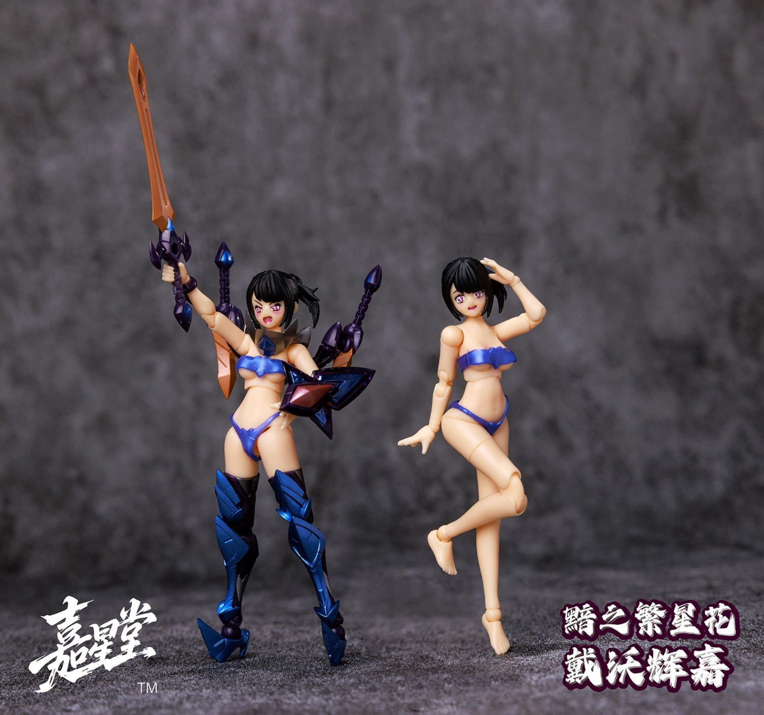 Dark Starflower Daviga Action Figure Set (With Bonus) Gallery Image 3