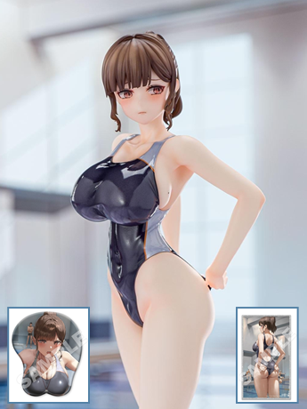 Image of Anteiru Illustration Swimming Club Teacher Honami (Deluxe Ver.) 1/6 Scale Figure