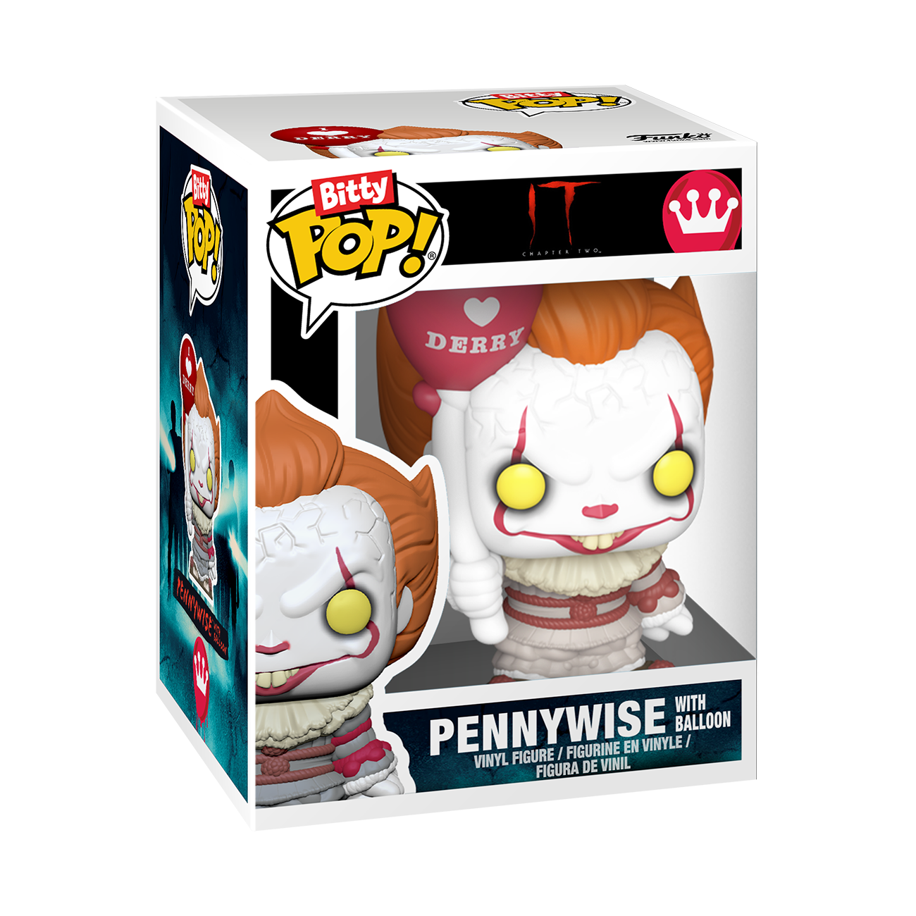 Warner Bros. Horror Bitty Pop! Vampire David, La Llorona, Regan and Pennywise with Balloon Four-Pack Gallery Image 7