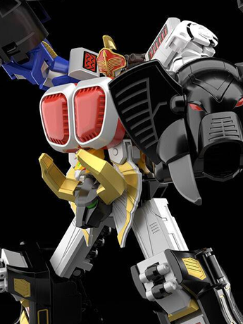 Image of Hyakuju Sentai Gaoranger SMP GaoKnight Model Kit Set (Reissue)