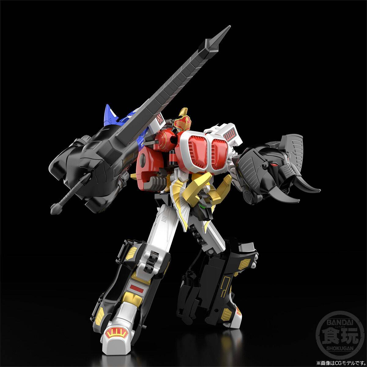 Hyakuju Sentai Gaoranger SMP GaoKnight Model Kit Set (Reissue) Gallery Image 6