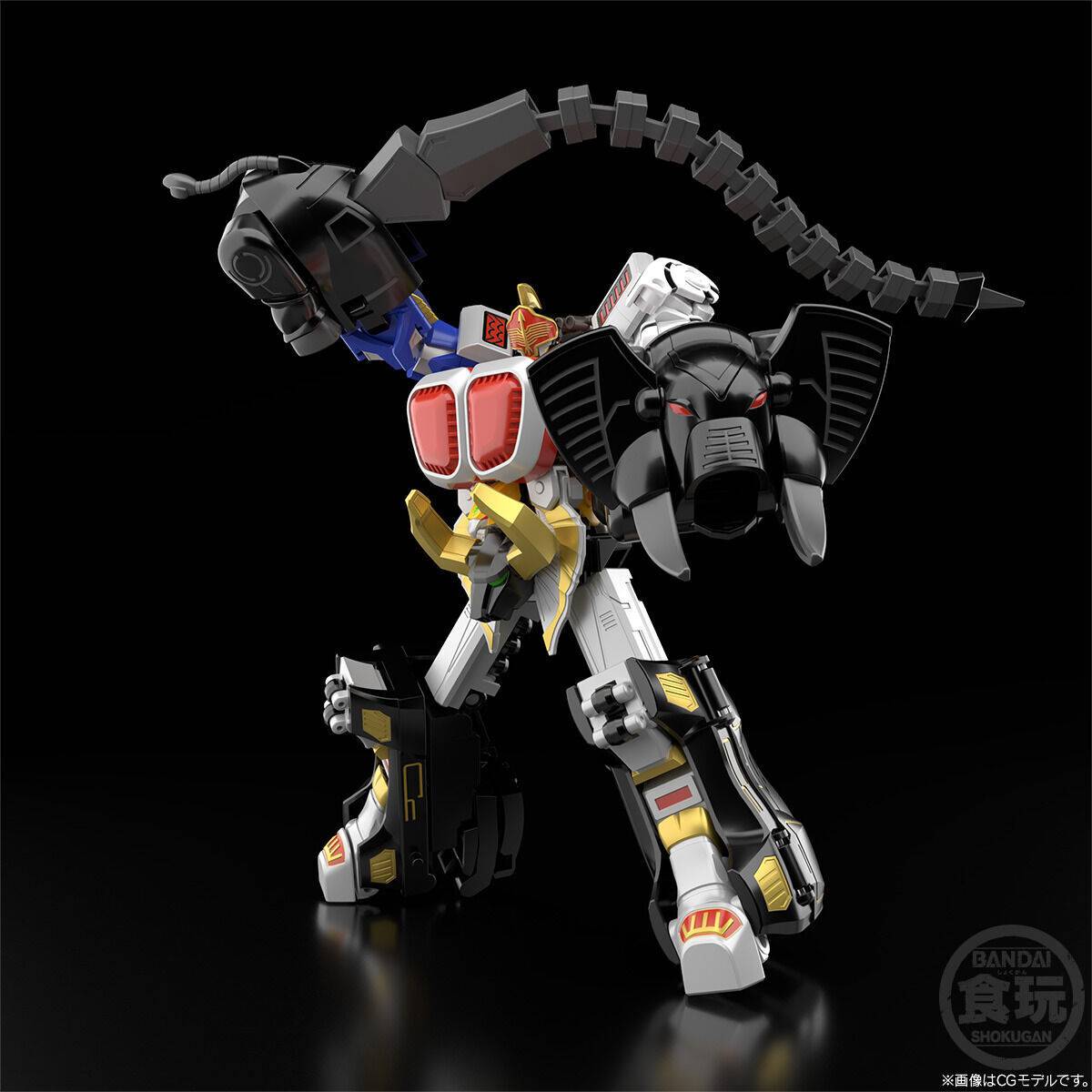 Hyakuju Sentai Gaoranger SMP GaoKnight Model Kit Set (Reissue) Gallery Image 8