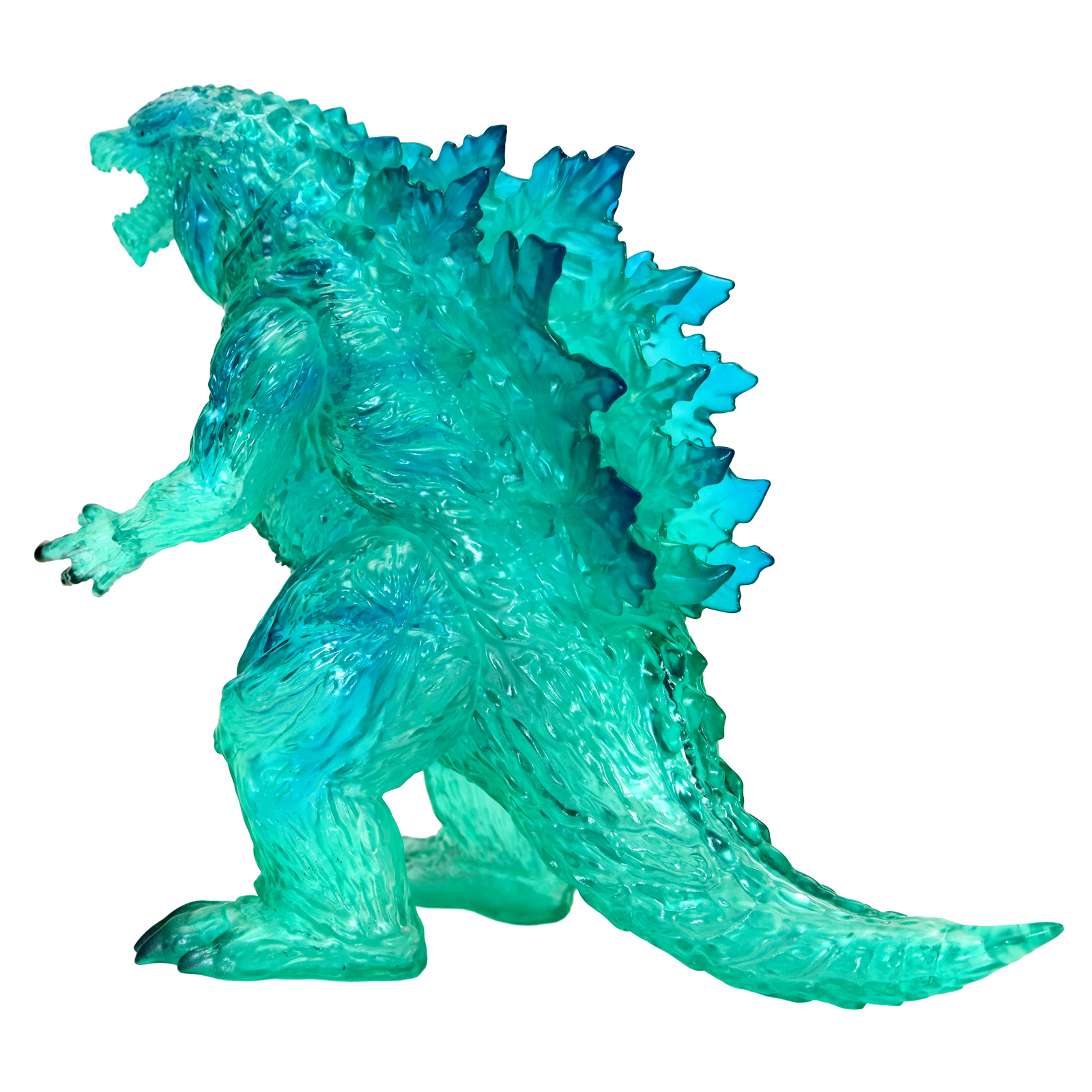 Godzilla Earth Middle Size Series Godzilla EX 21st Edition Godzilla (Clear Green Ver.) Figure Gallery Image 4