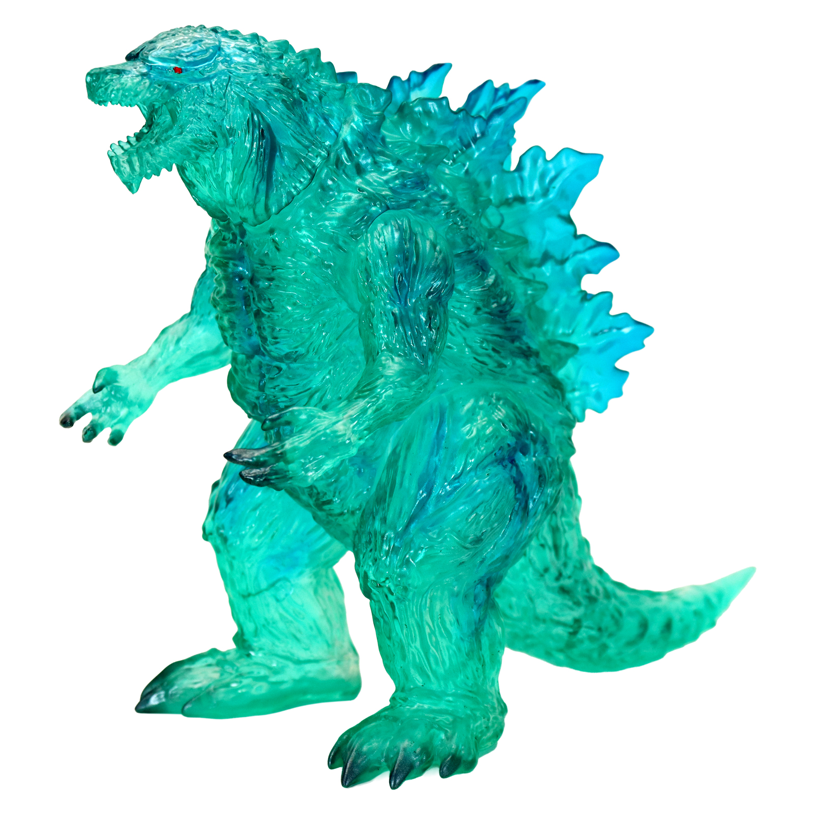 Godzilla Earth Middle Size Series Godzilla EX 21st Edition Godzilla (Clear Green Ver.) Figure Gallery Image 3