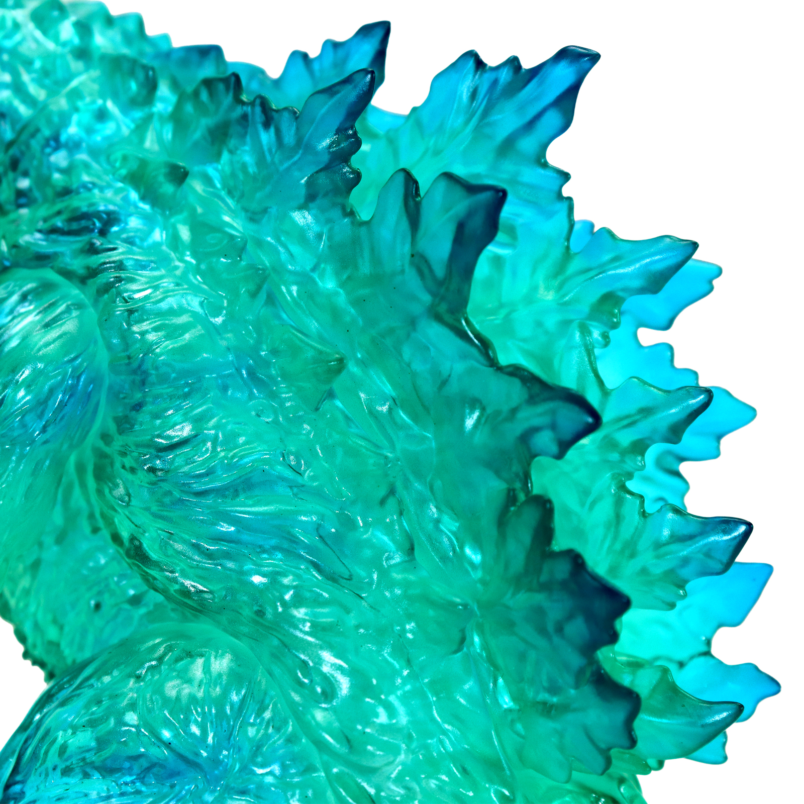 Godzilla Earth Middle Size Series Godzilla EX 21st Edition Godzilla (Clear Green Ver.) Figure Gallery Image 7