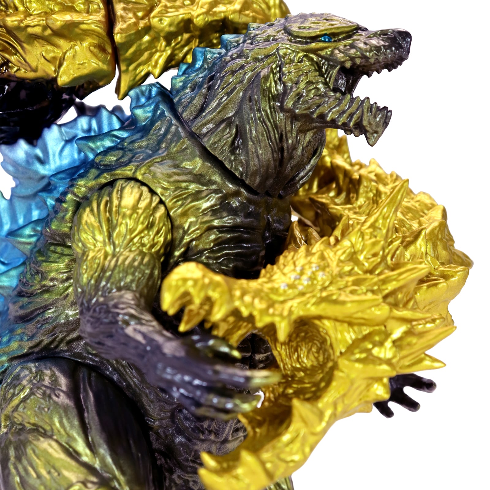 Godzilla: The Planet Eater (2018) Middle Size Series Godzilla EX 21st Edition Ghidorah (Gold Ver.) Figure Gallery Image 14