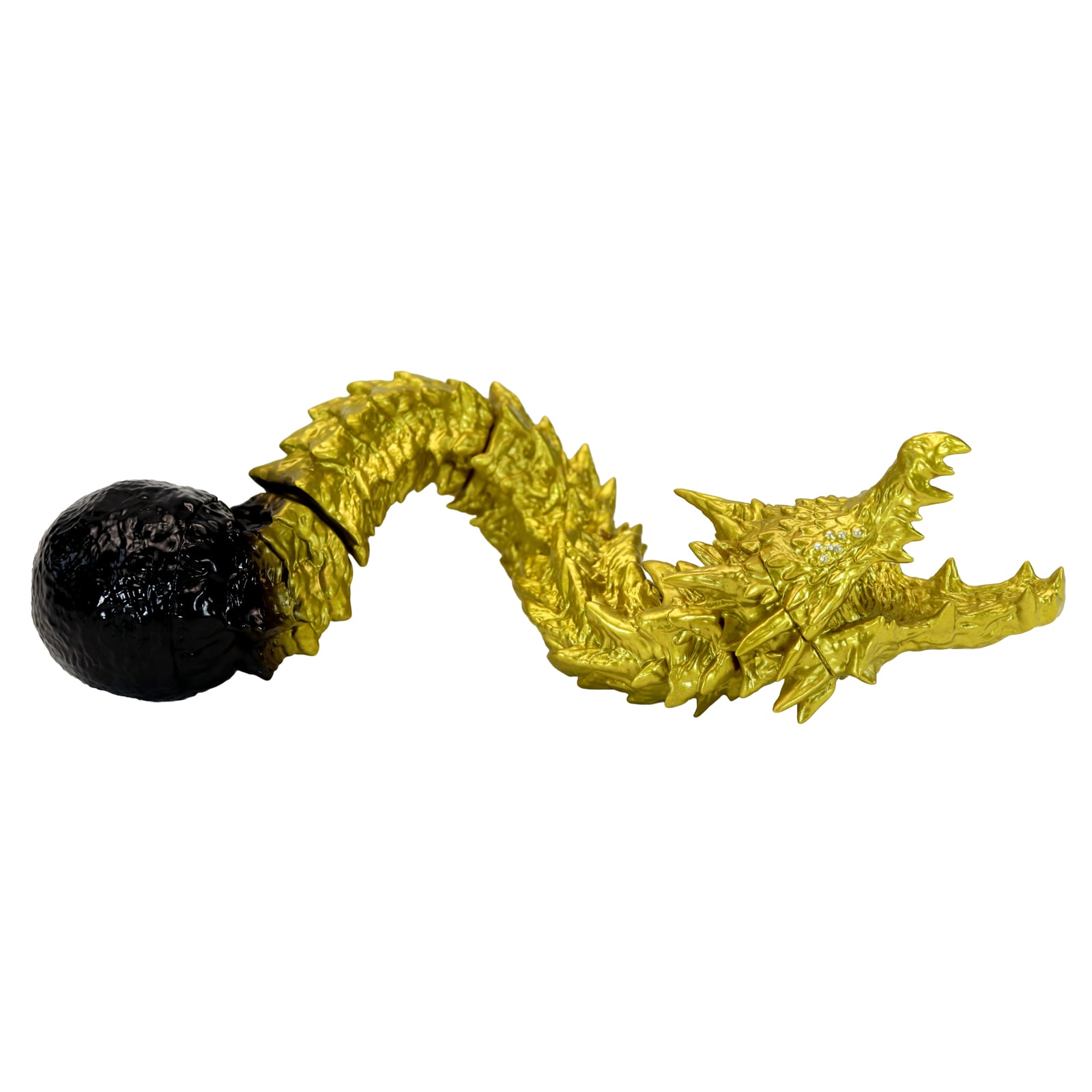 Godzilla: The Planet Eater (2018) Middle Size Series Godzilla EX 21st Edition Ghidorah (Gold Ver.) Figure Gallery Image 7