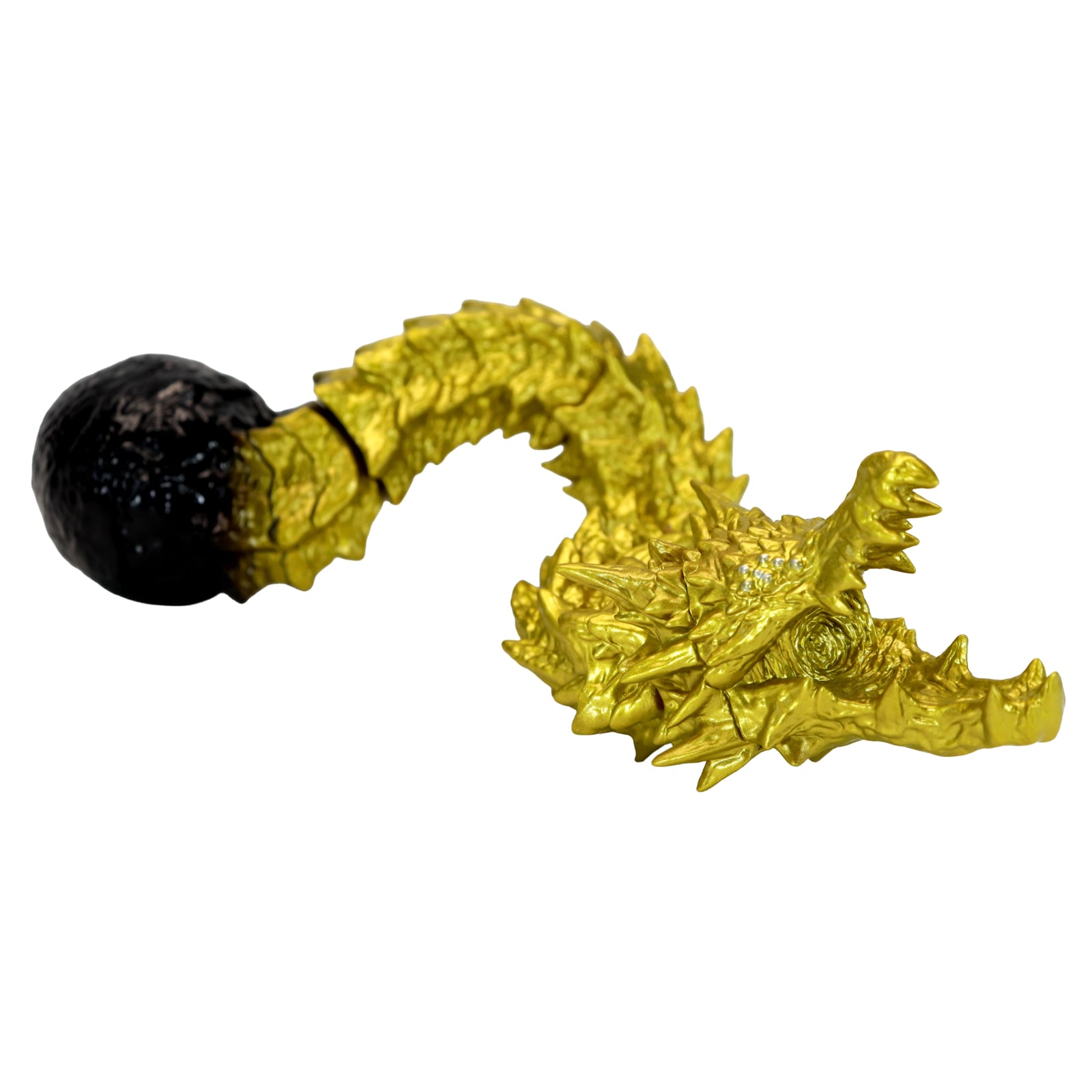 Godzilla: The Planet Eater (2018) Middle Size Series Godzilla EX 21st Edition Ghidorah (Gold Ver.) Figure Gallery Image 8