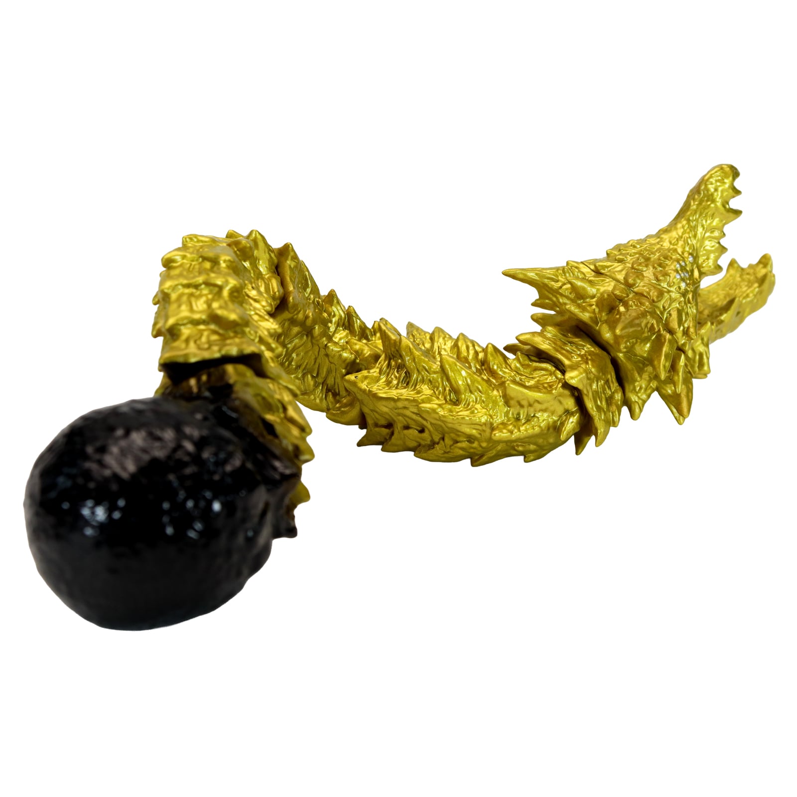 Godzilla: The Planet Eater (2018) Middle Size Series Godzilla EX 21st Edition Ghidorah (Gold Ver.) Figure Gallery Image 6