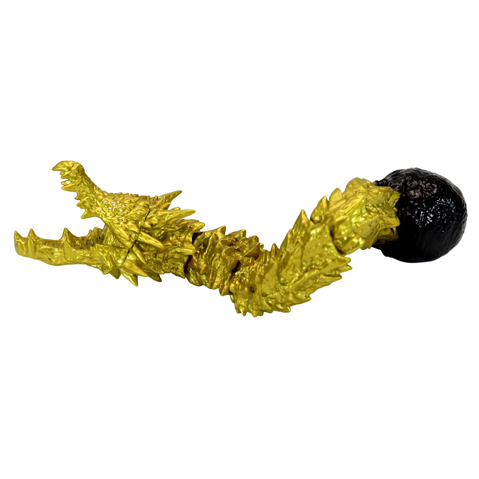 Godzilla: The Planet Eater (2018) Middle Size Series Godzilla EX 21st Edition Ghidorah (Gold Ver.) Figure Gallery Image 4