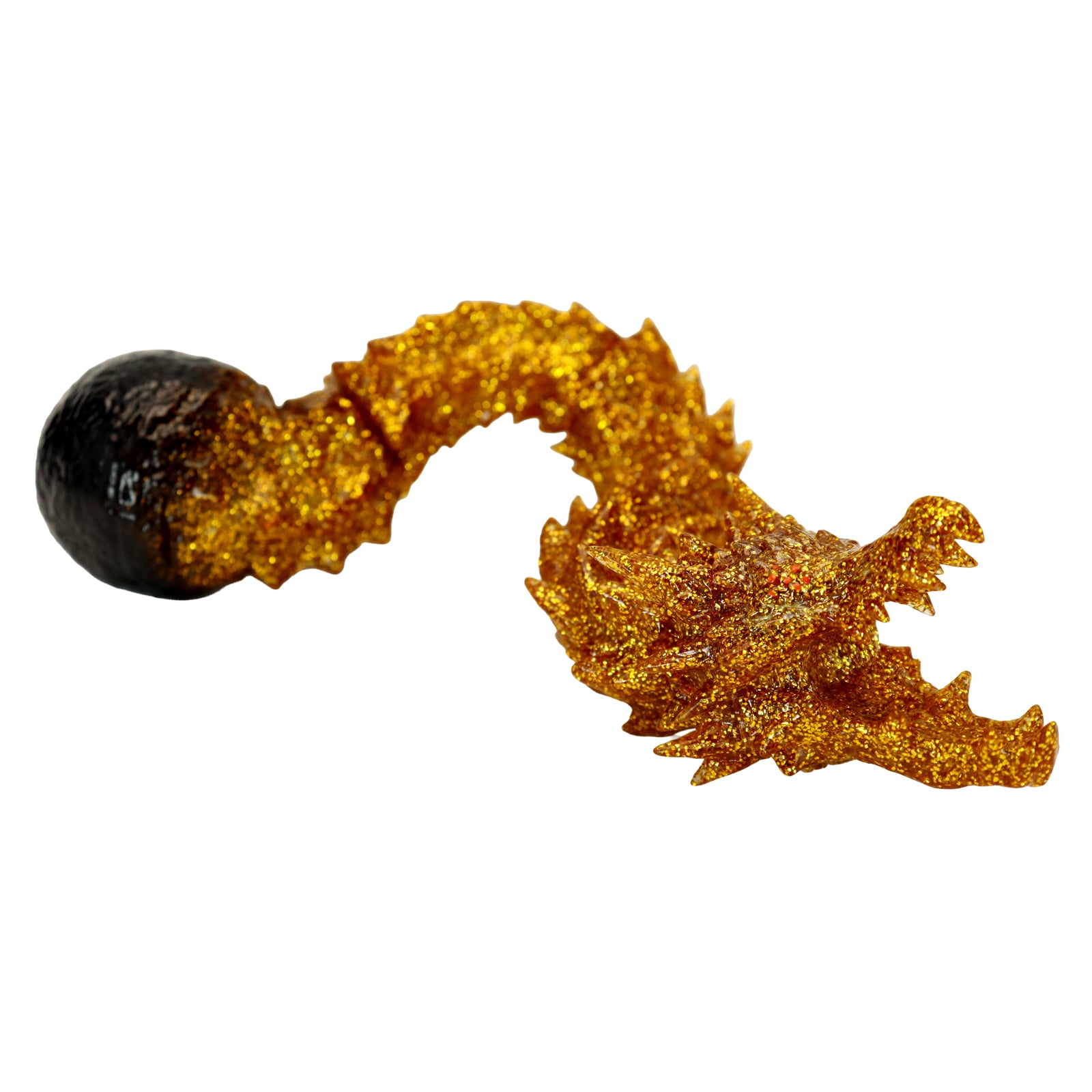 Godzilla: The Planet Eater (2018) Middle Size Series Godzilla EX 21st Edition Ghidorah (Golden Particle Ver.) Figure Gallery Image 7