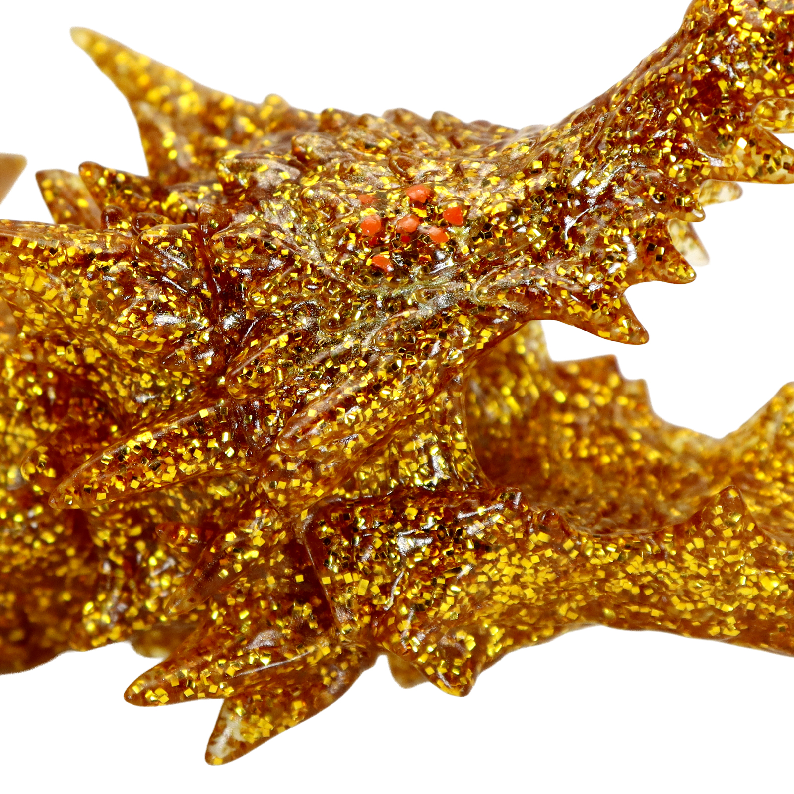 Godzilla: The Planet Eater (2018) Middle Size Series Godzilla EX 21st Edition Ghidorah (Golden Particle Ver.) Figure Gallery Image 12