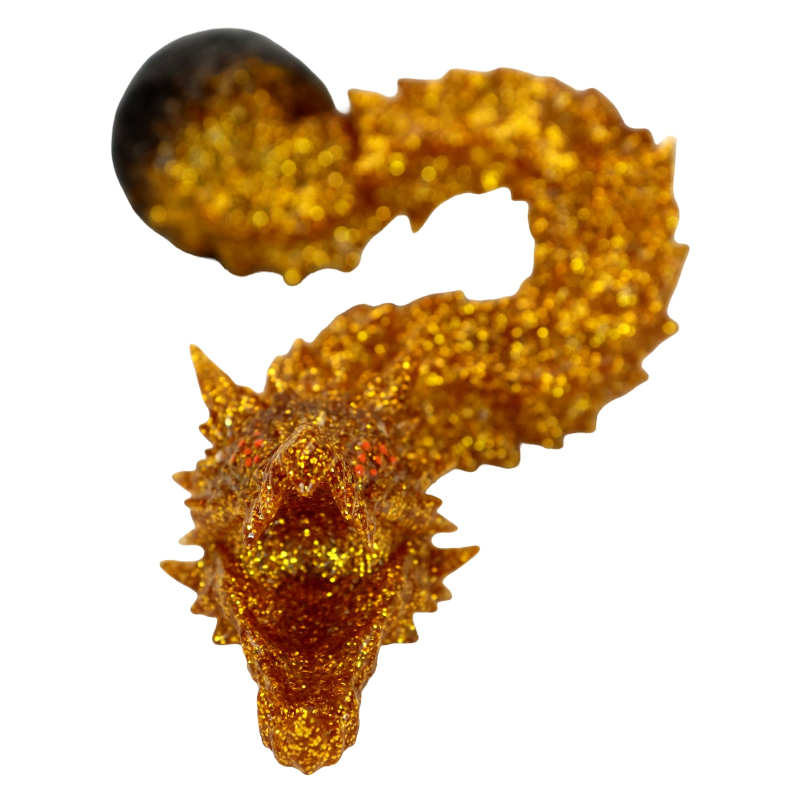 Godzilla: The Planet Eater (2018) Middle Size Series Godzilla EX 21st Edition Ghidorah (Golden Particle Ver.) Figure Gallery Image 8