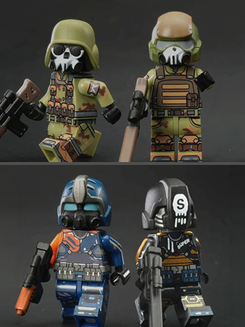 Image of Acid Rain World Mini Soldiers Wave 2 Set of 4 Figures