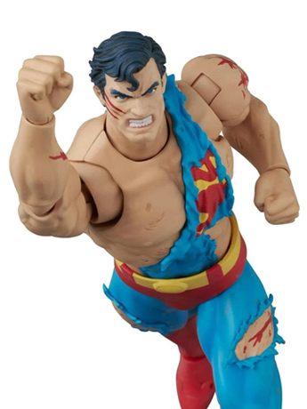 Death of Superman MAFEX No.324 Superman (Battle Damaged Ver.) Action Figure Gallery Image 2