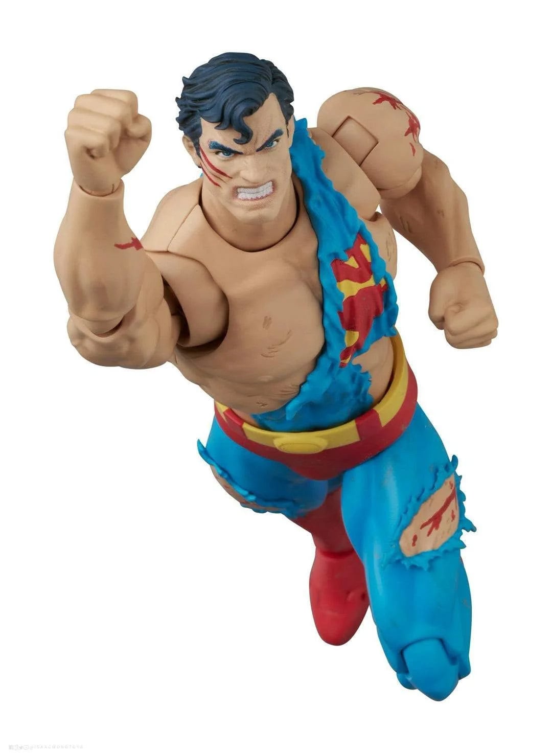 Death of Superman MAFEX No.324 Superman (Battle Damaged Ver.) Action Figure Gallery Image 9