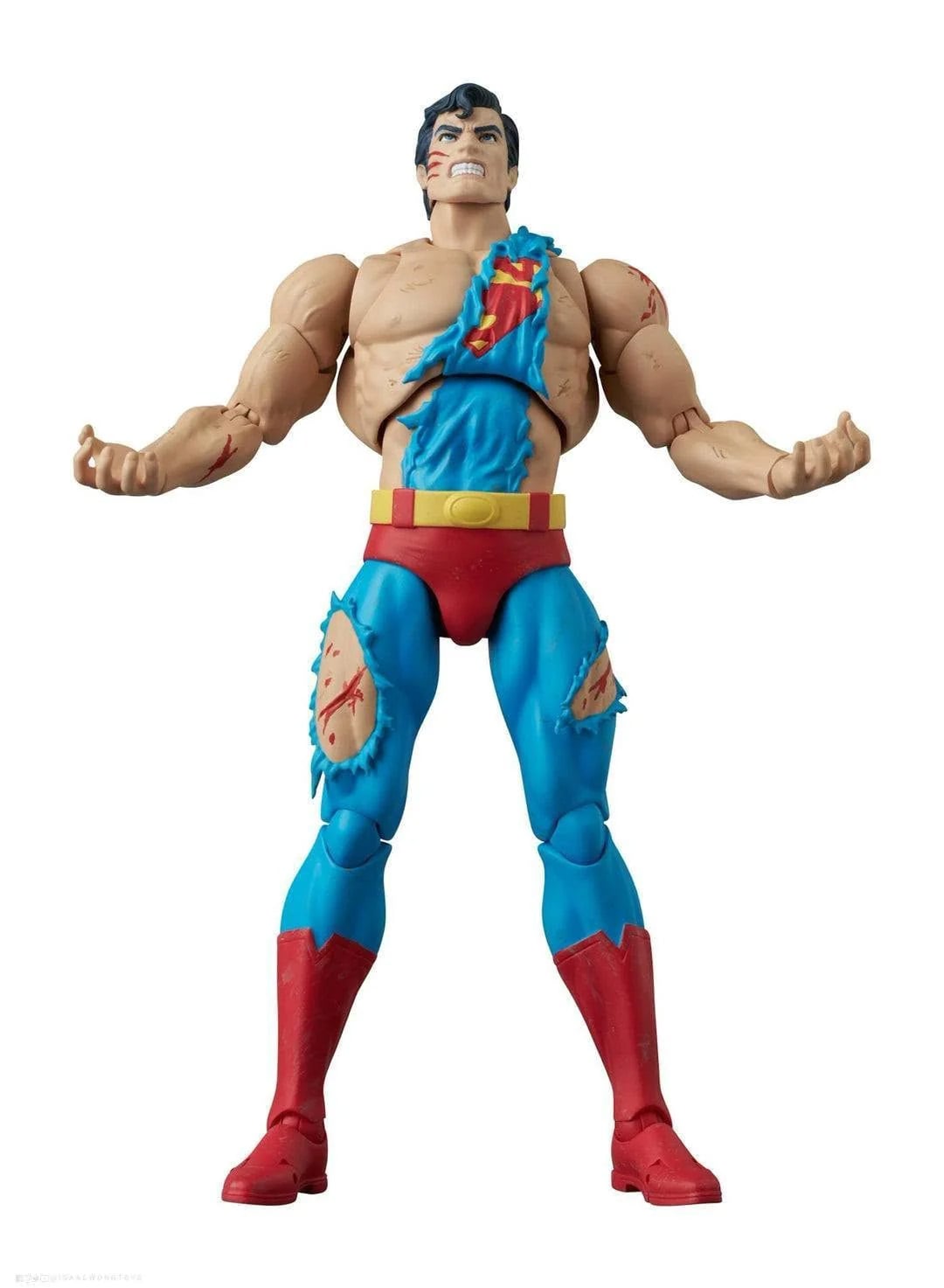 Death of Superman MAFEX No.324 Superman (Battle Damaged Ver.) Action Figure Gallery Image 8