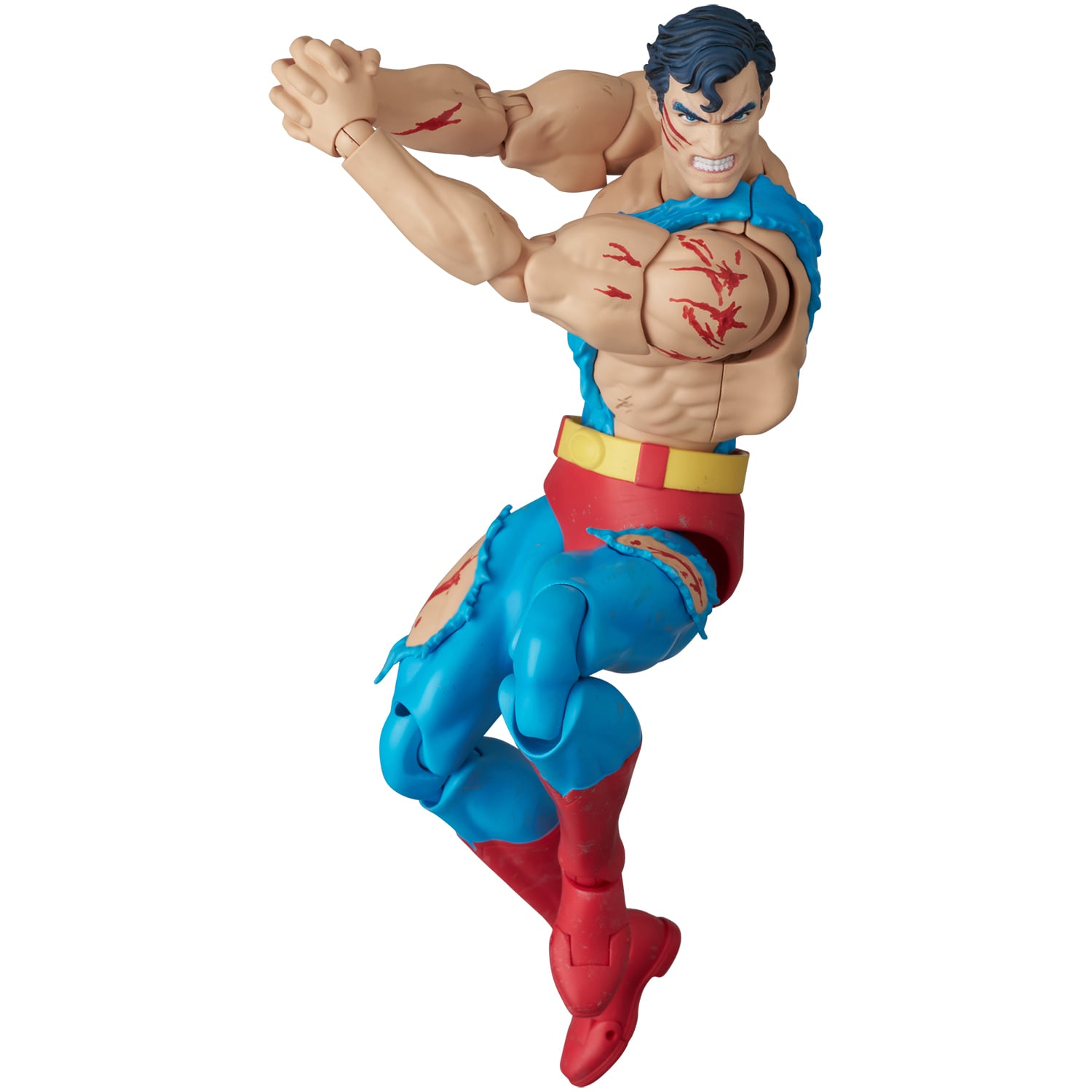 Death of Superman MAFEX No.324 Superman (Battle Damaged Ver.) Action Figure Gallery Image 7