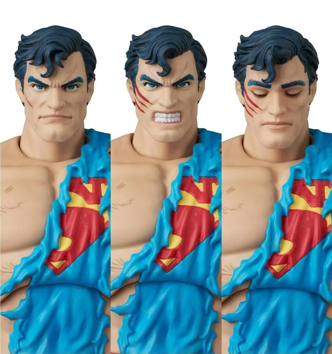Death of Superman MAFEX No.324 Superman (Battle Damaged Ver.) Action Figure Gallery Image 11