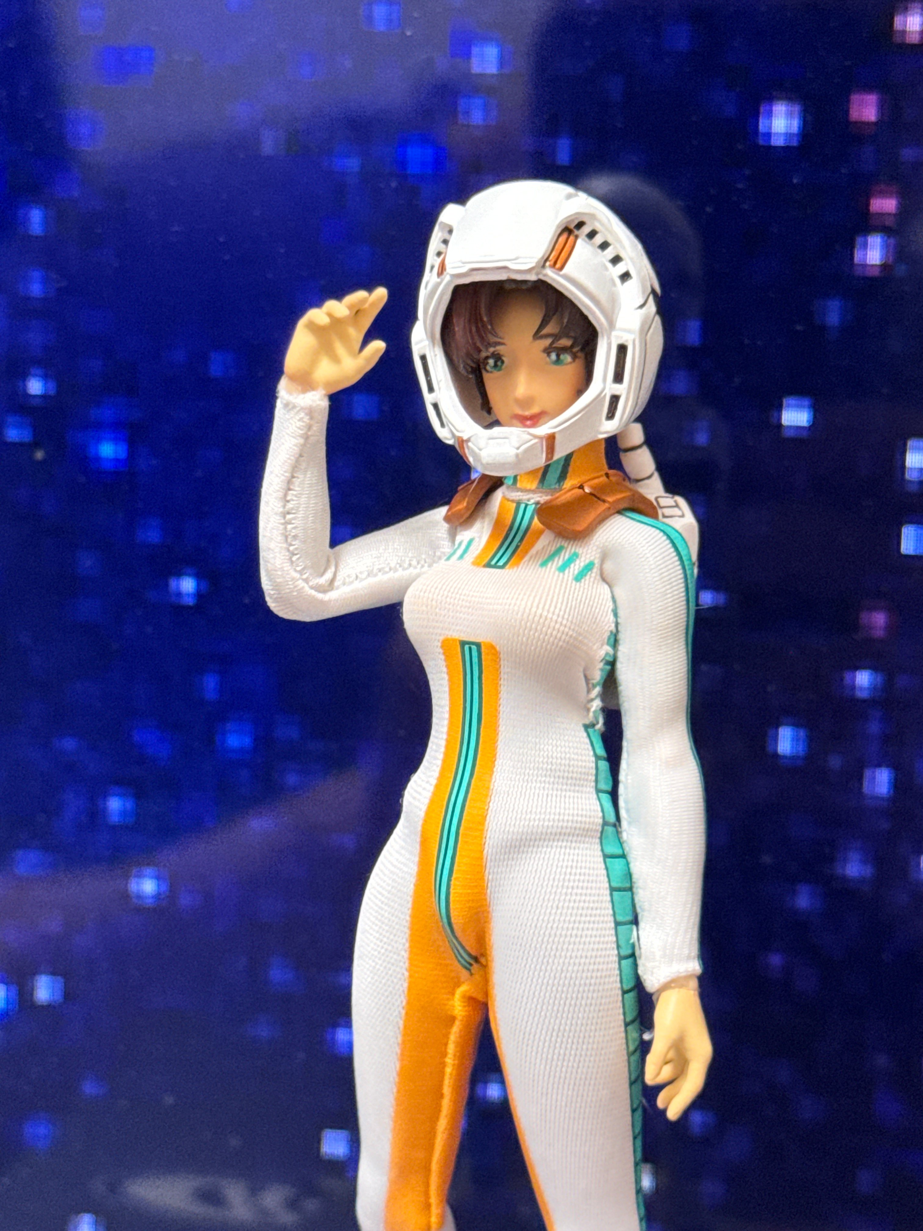 Macross Advanced Lisa Hayes (Pilot Uniform Ver.) 1/12 Scale Action Figure Gallery Image 6