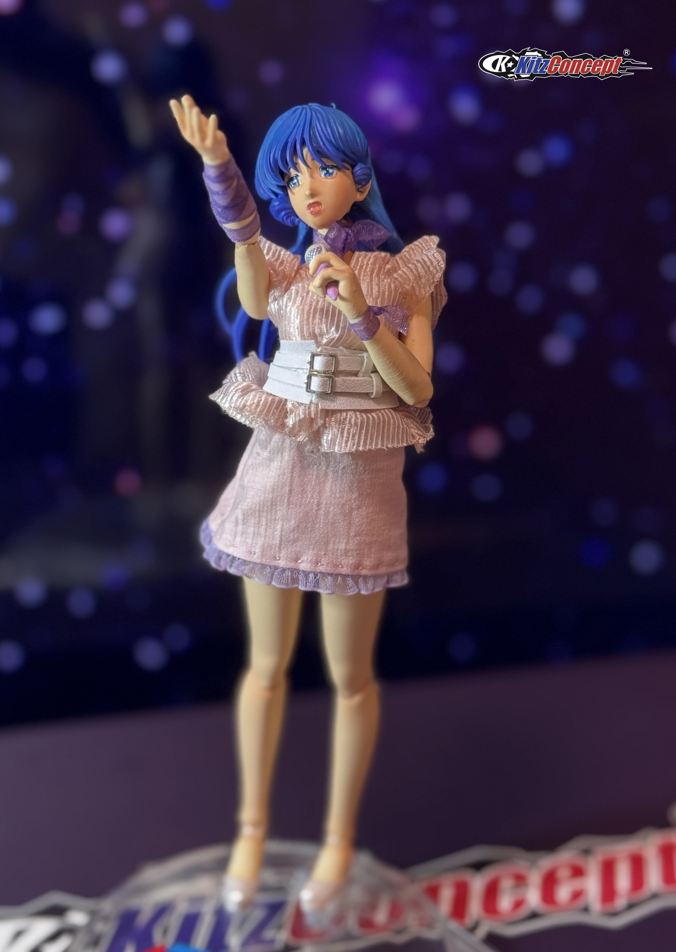 Macross Advanced Lynn Minmay (Diva Ver.) 1/12 Scale Action Figure Gallery Image 6