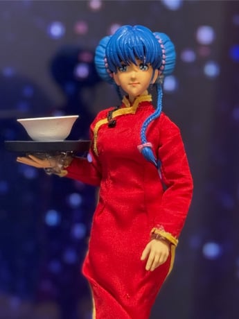 Image of Macross Advanced Lynn Minmay (Cheongsam Ver.) 1/12 Scale Action Figure