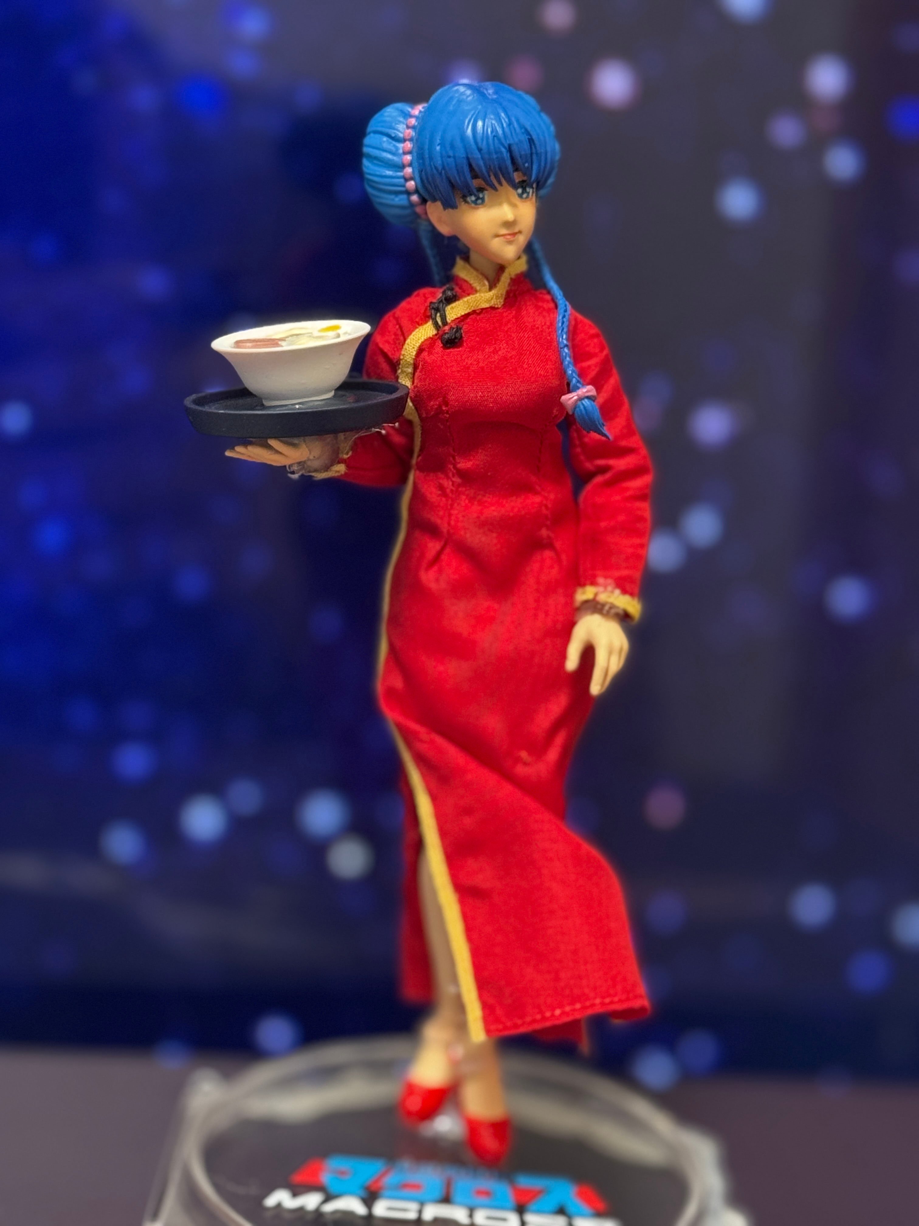 Macross Advanced Lynn Minmay (Cheongsam Ver.) 1/12 Scale Action Figure Gallery Image 4