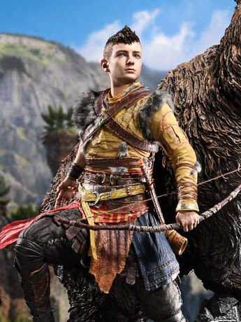 Image of God of War: Ragnarok Real Elite Masterline Atreus 1/3 Scale Statue