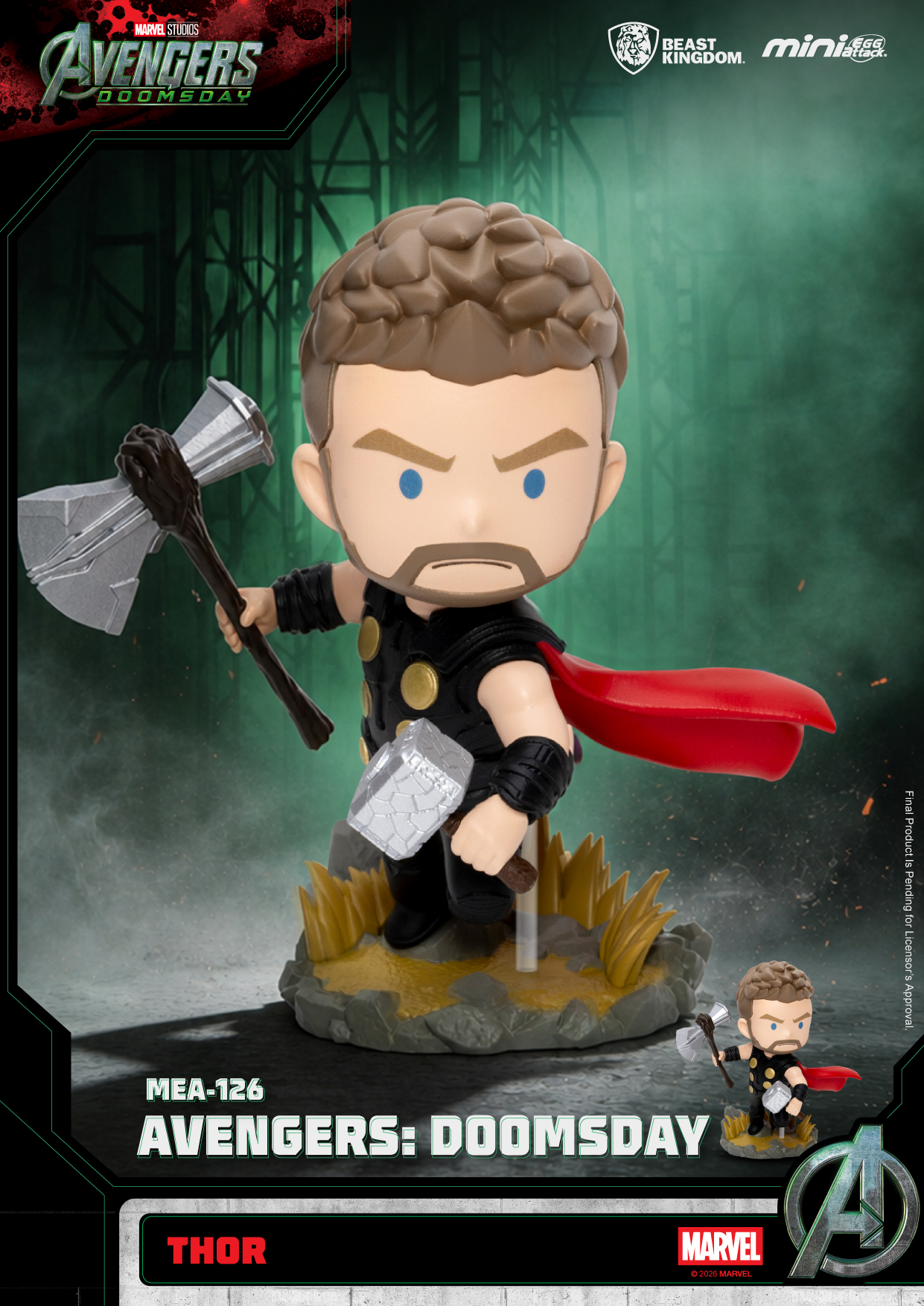 Avengers: Doomsday Mini Egg Attack MEA-126 Box of 6 Random Figures Gallery Image 5