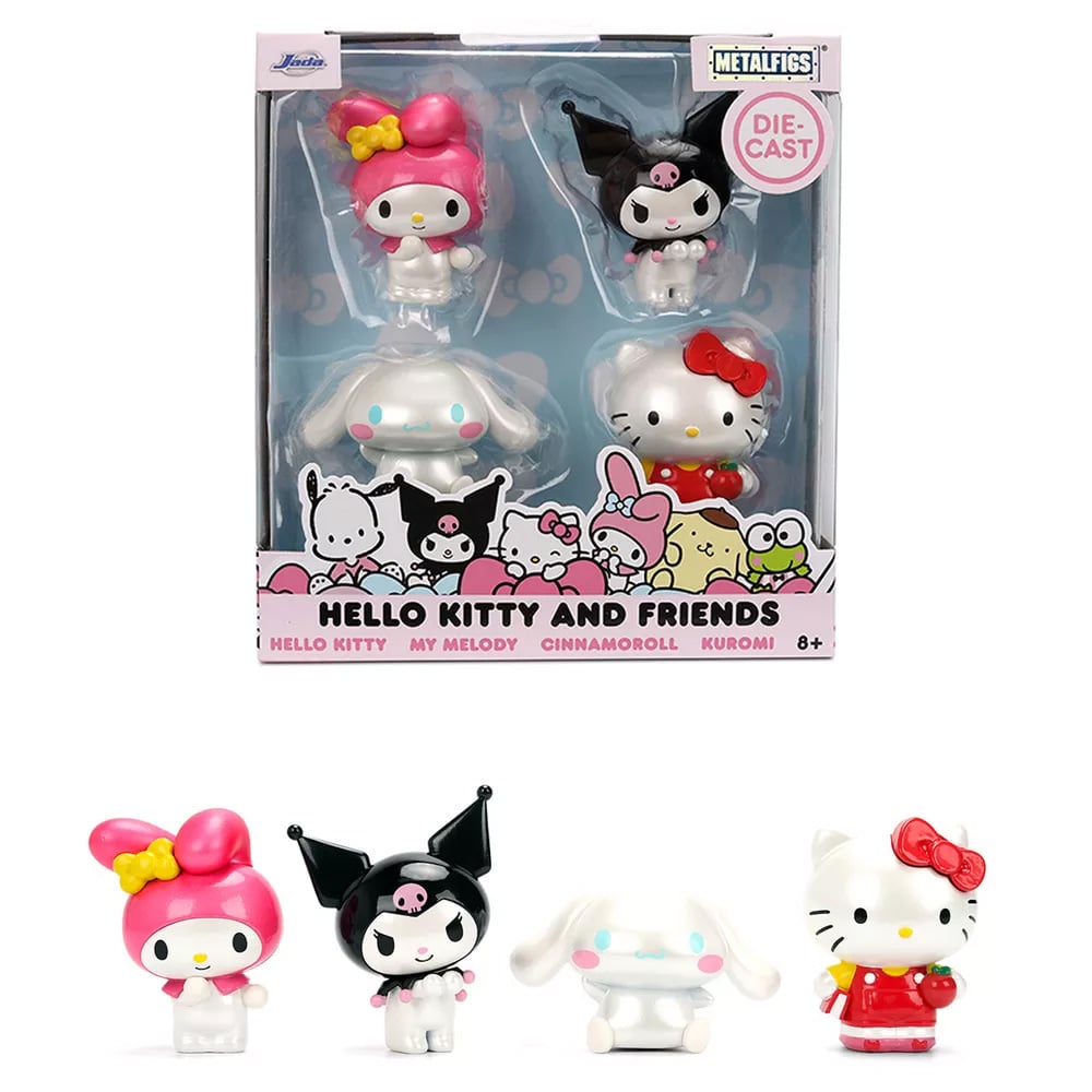 Hello Kitty and Friends MetalFigs Four-Pack
