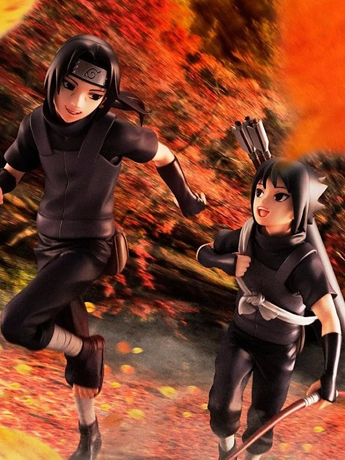 Image of Naruto: Shippuden G.E.M. Series Itachi & Sasuke Uchiha Set (Reissue)