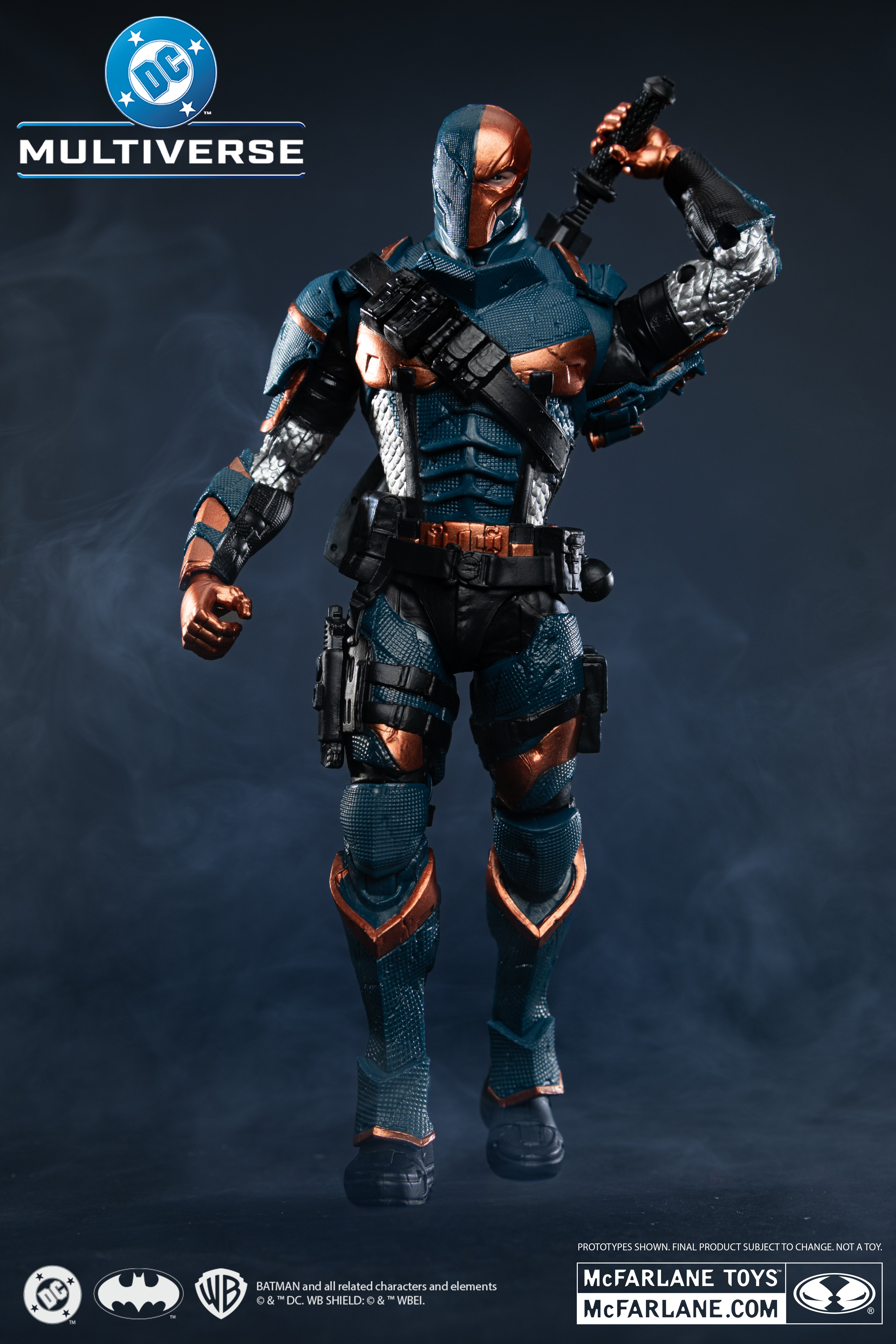 Batman: Arkham Origins DC Multiverse Deathstroke Action Figure Gallery Image 3